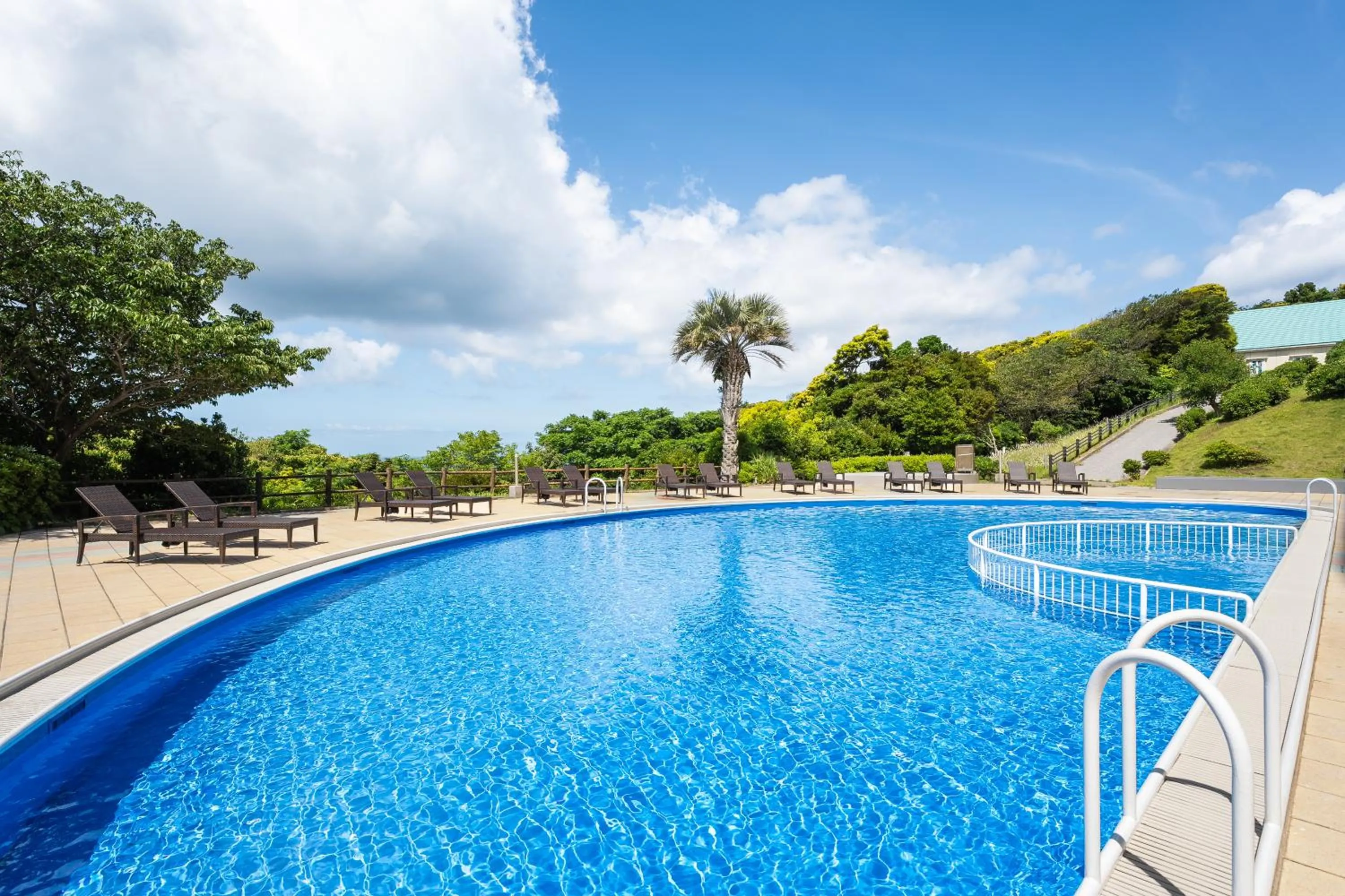 Pool view in Grand Mercure Minamiboso Resort & Spa