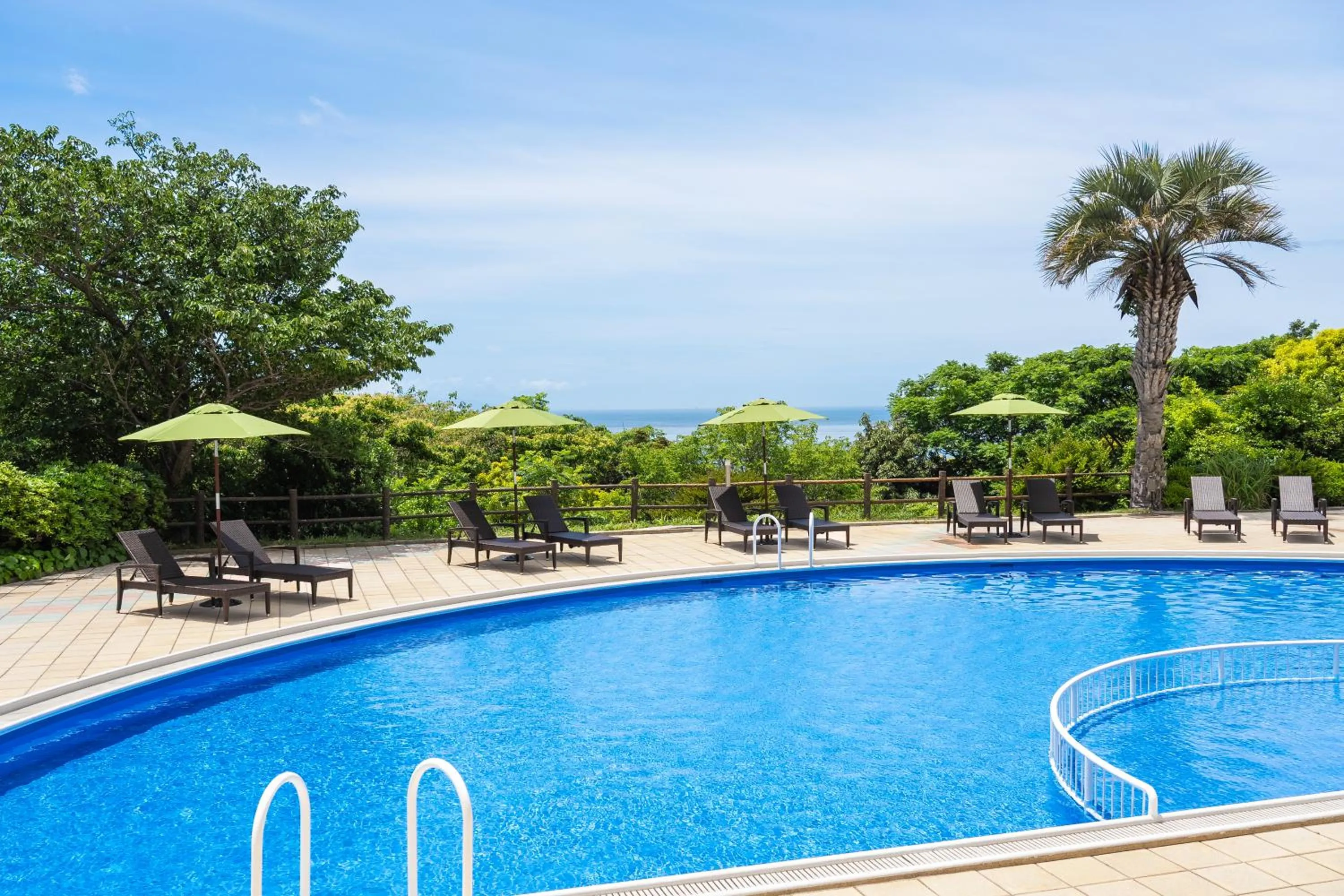 Pool view in Grand Mercure Minamiboso Resort & Spa