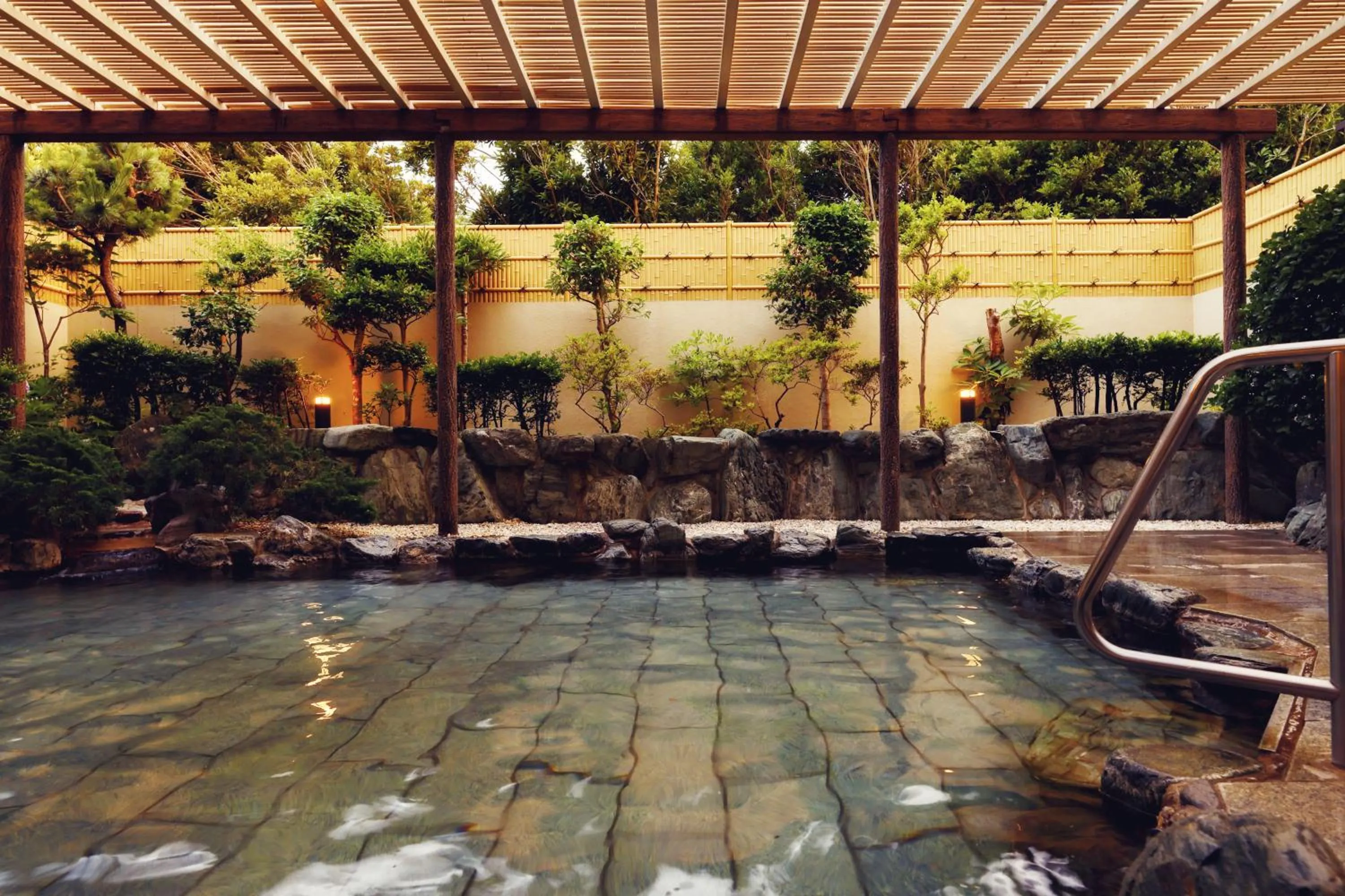 Open Air Bath in Grand Mercure Minamiboso Resort & Spa