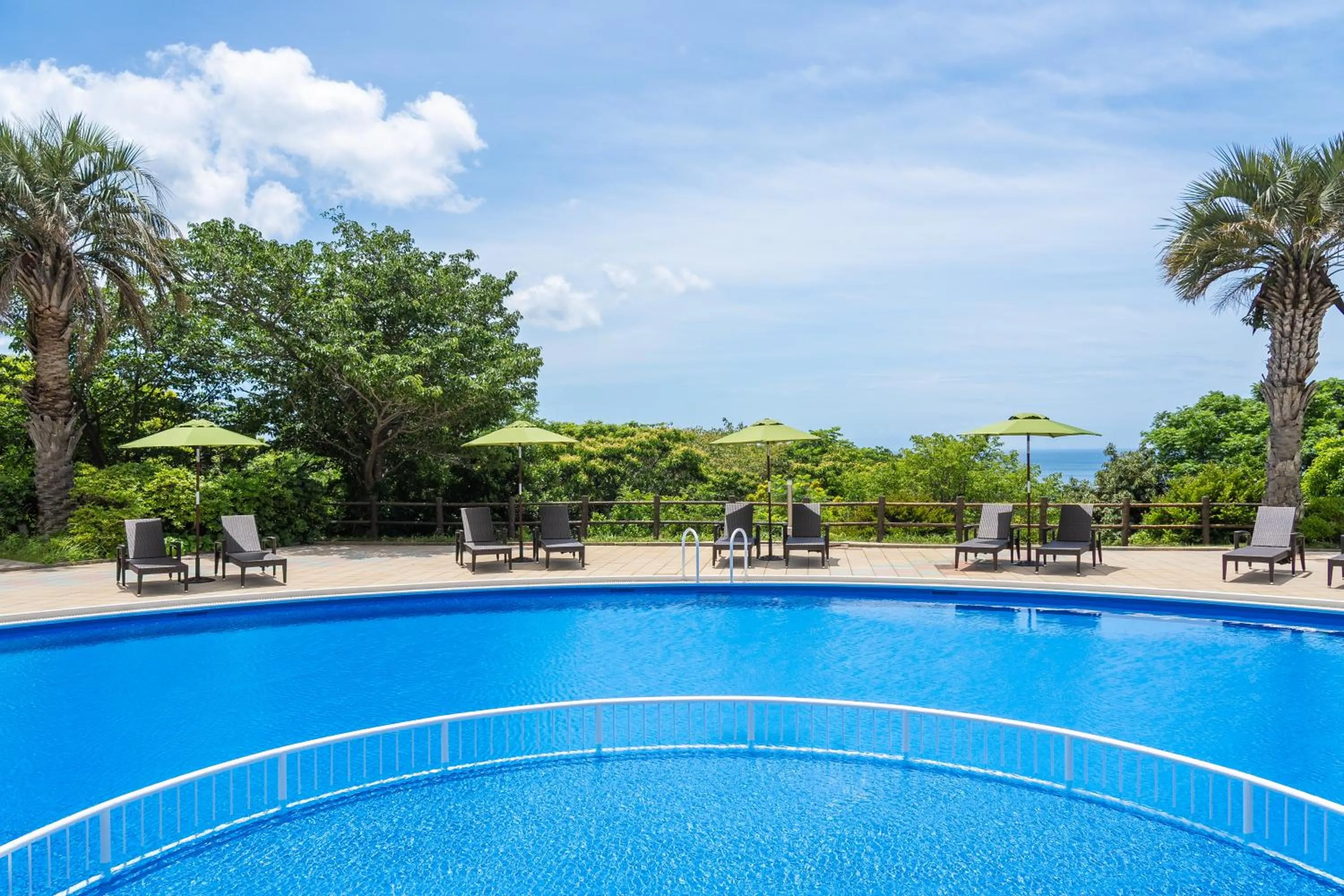 Pool view in Grand Mercure Minamiboso Resort & Spa