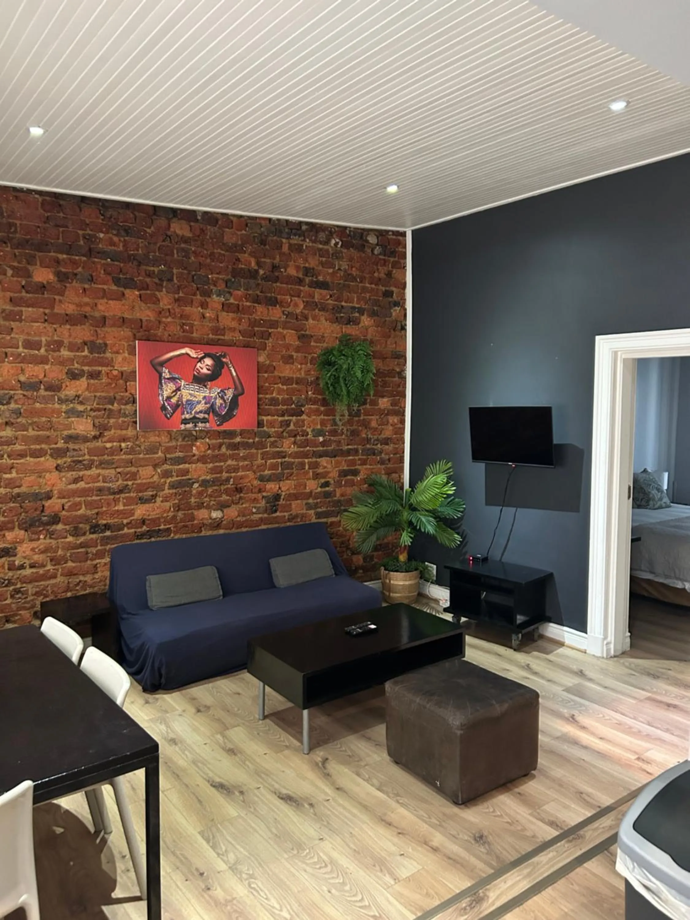Living room in Long Street Self Catering Apartments