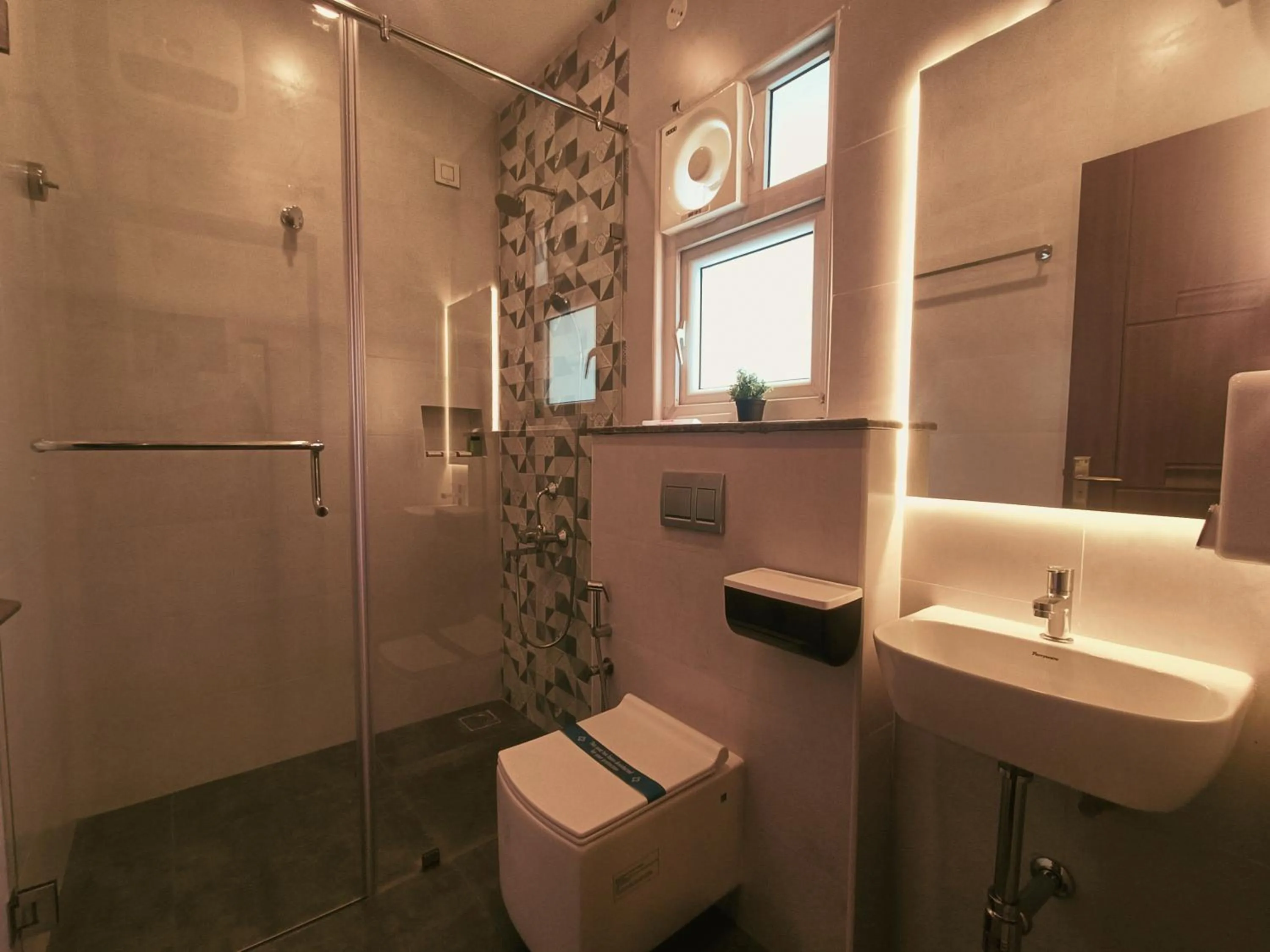 Shower in Bay Breeze Suites