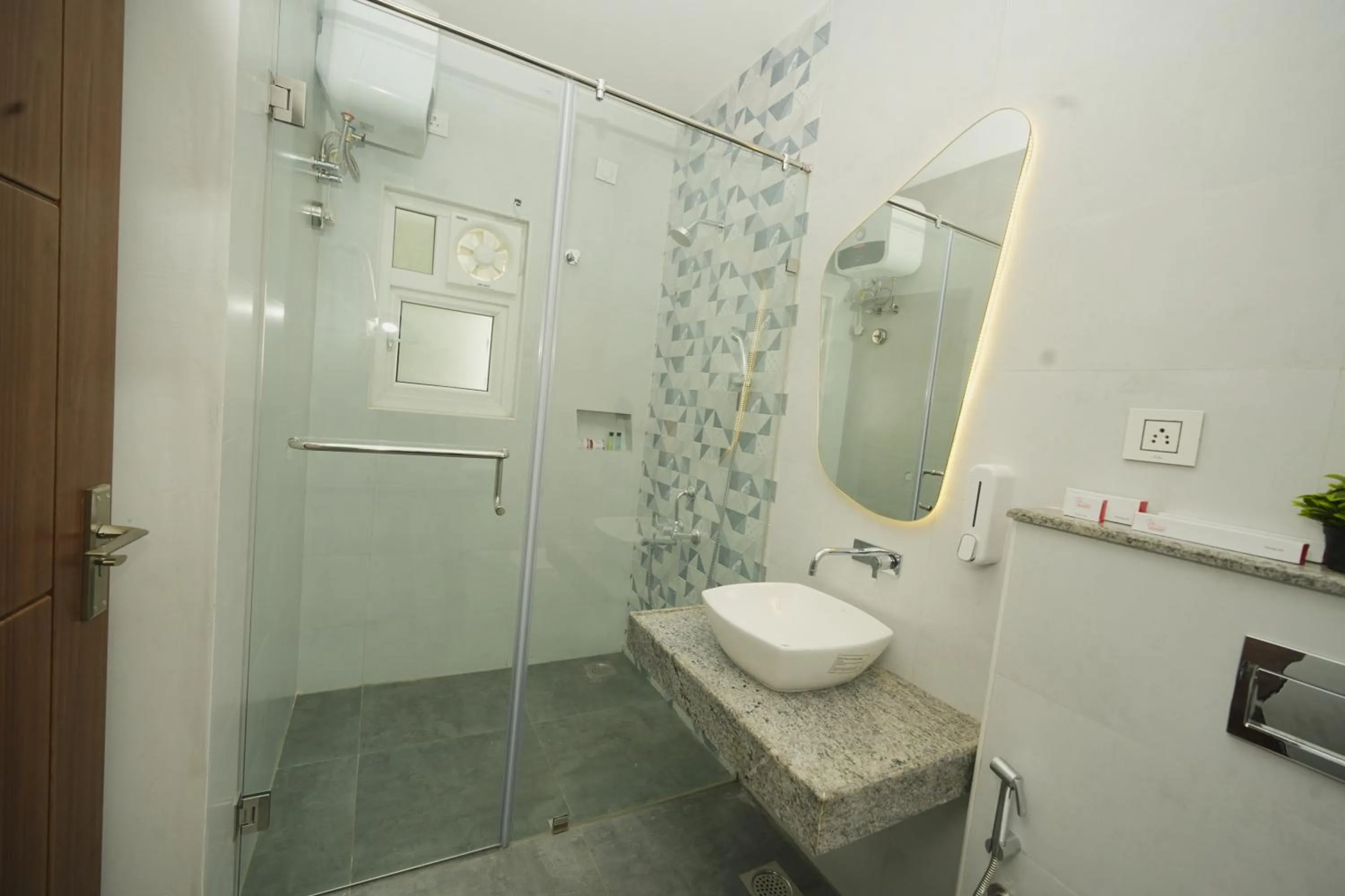 Shower in Bay Breeze Suites