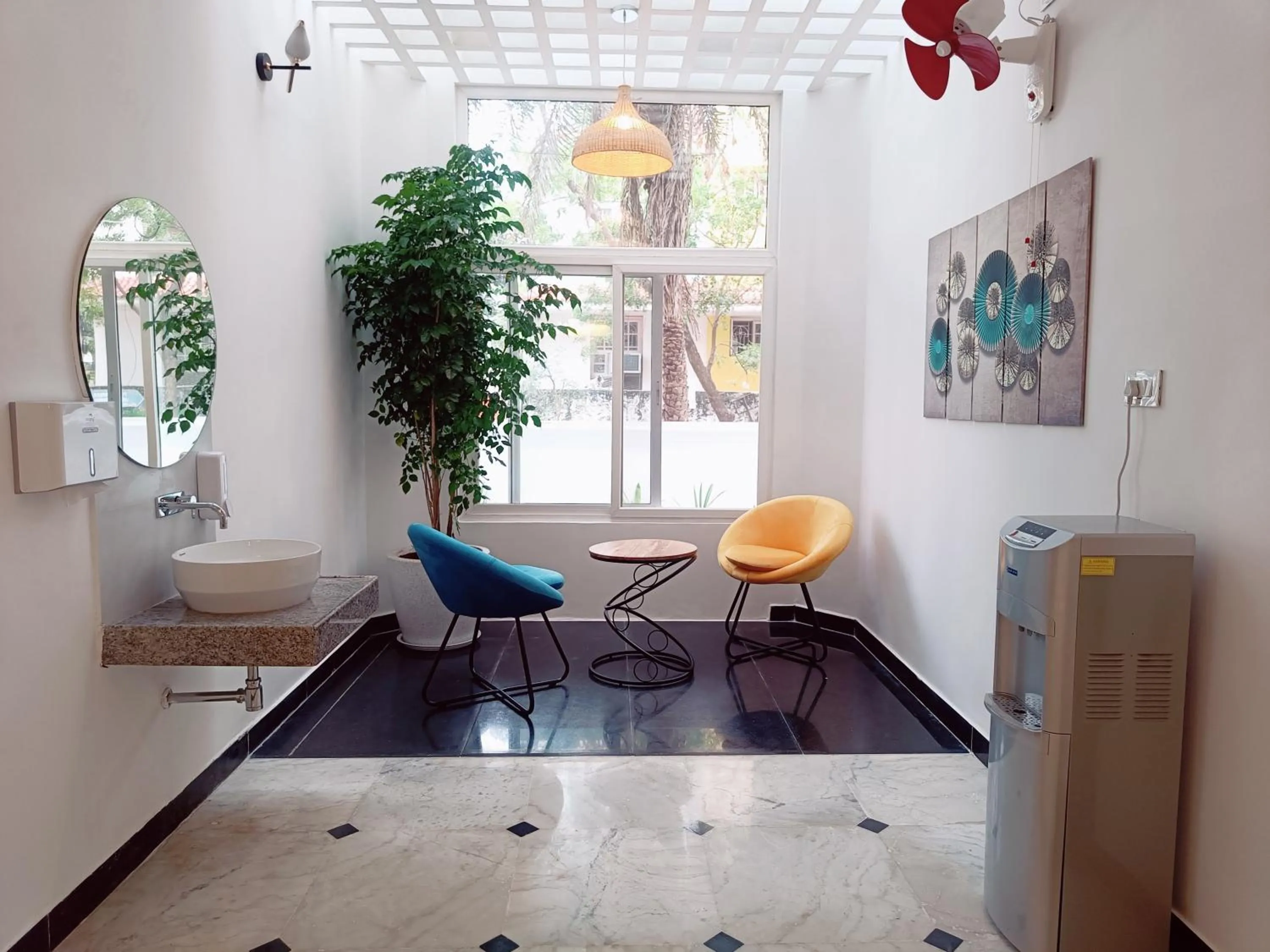 Living room in Bay Breeze Suites