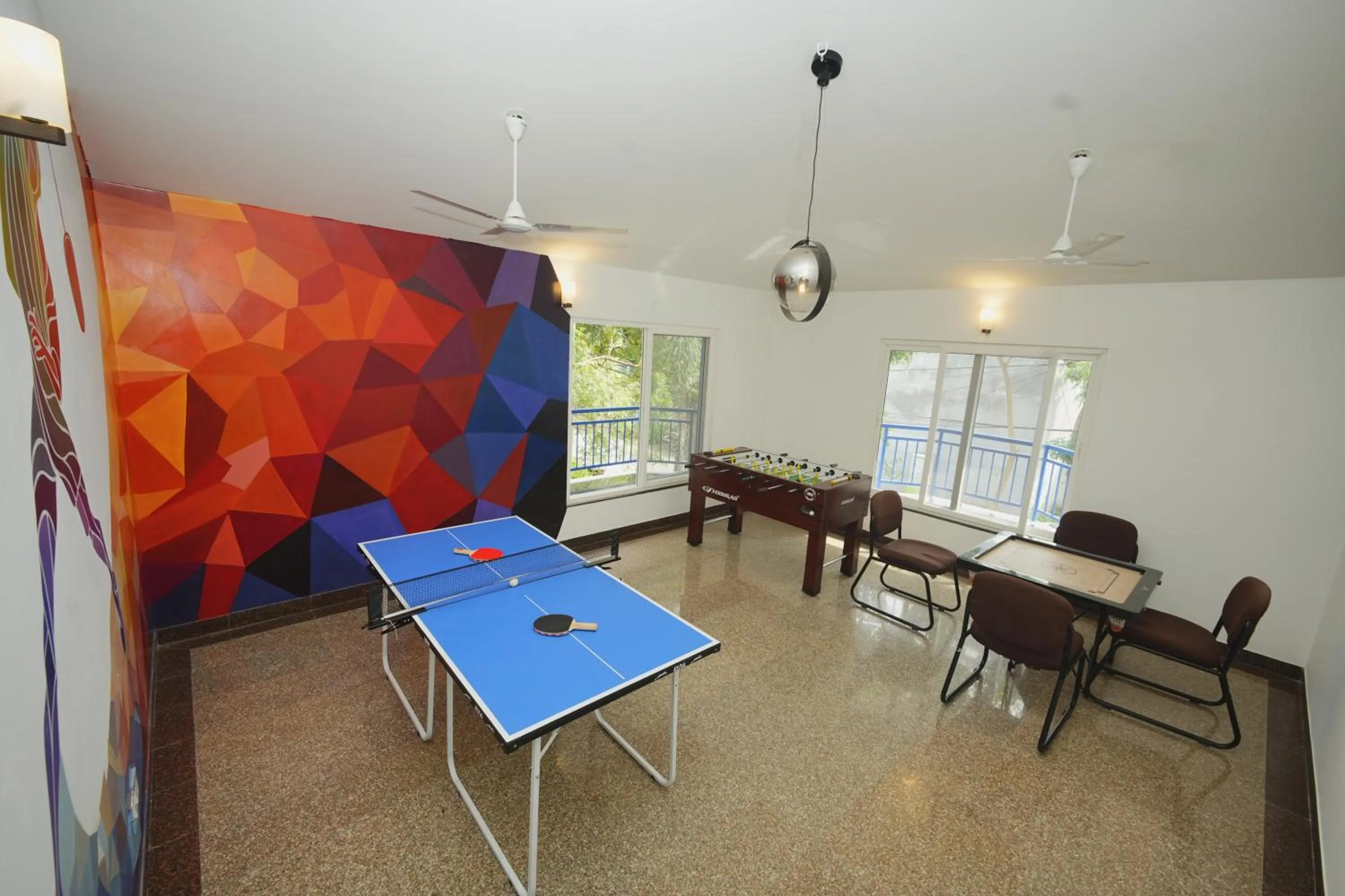 Game Room in Bay Breeze Suites