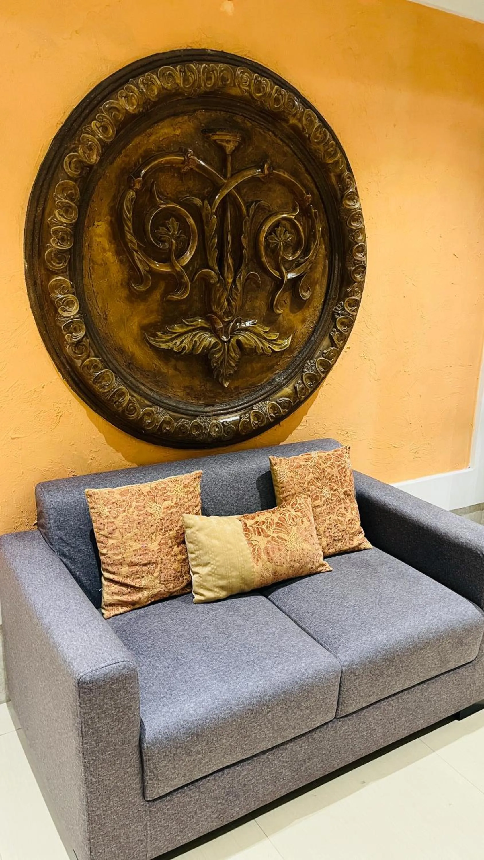 Decorative detail in Hotel Monsoon Palace Guwahati