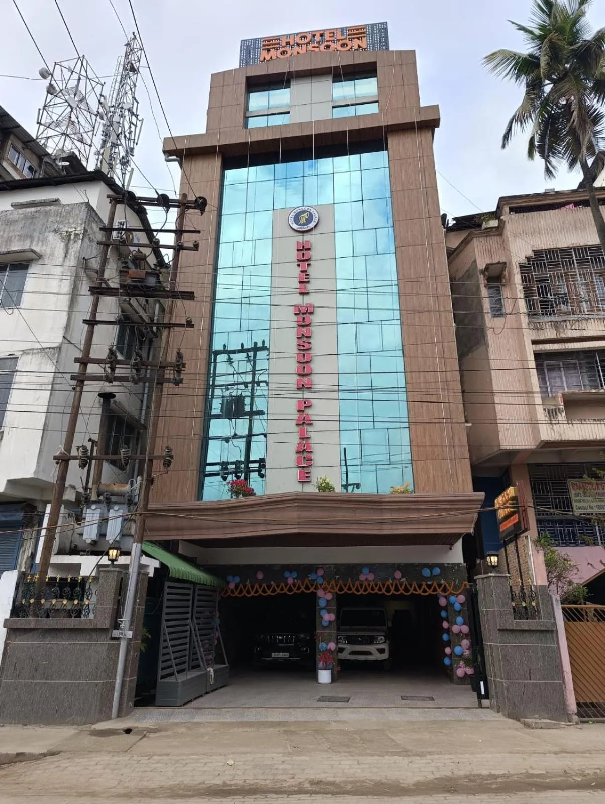 Property building in Hotel Monsoon Palace Guwahati