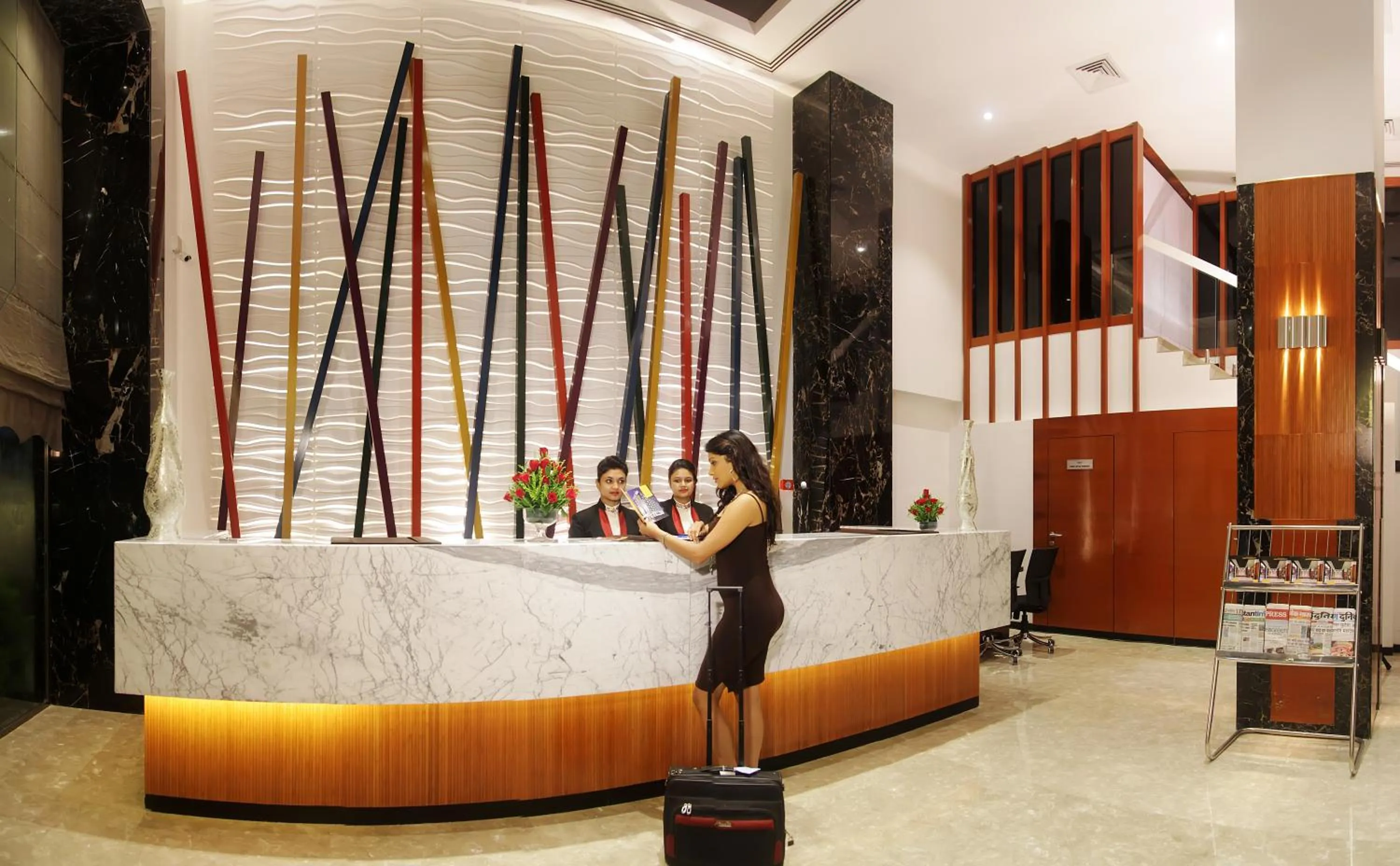 Lobby or reception in Effotel By Sayaji Indore