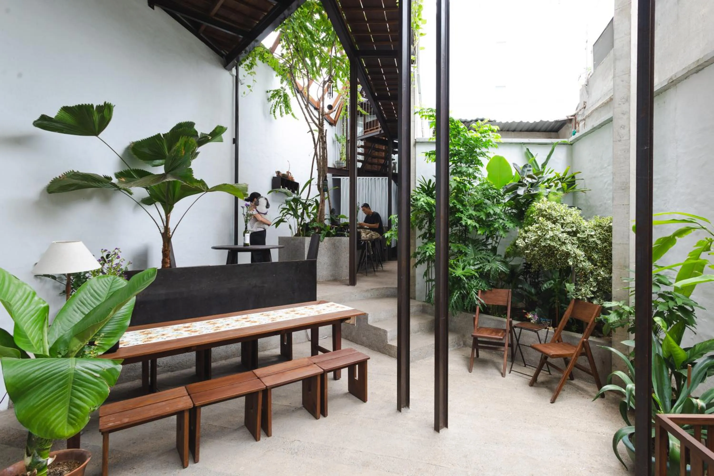 Patio in Sep'on Heartfulness Centre