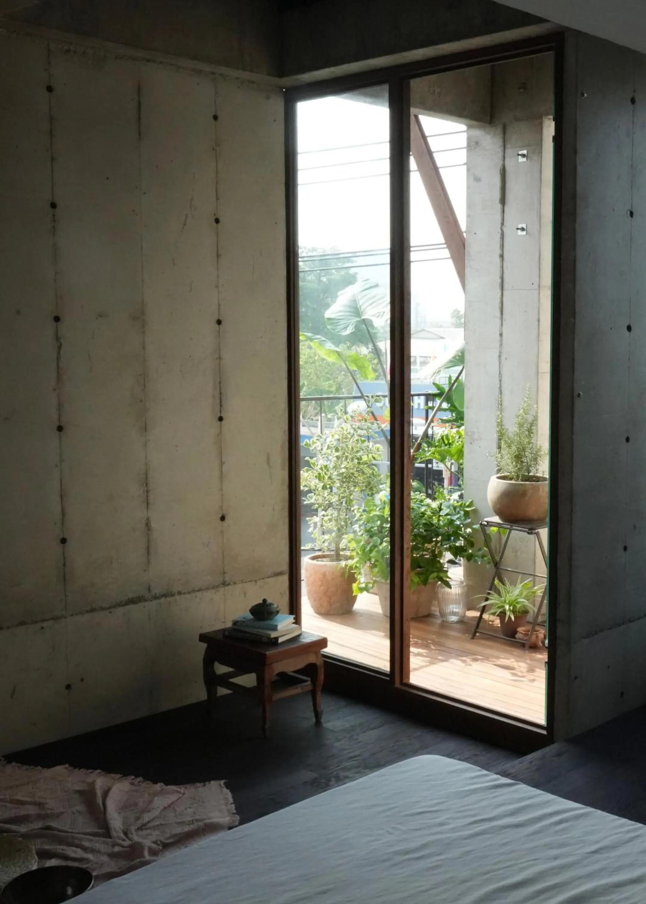 Natural landscape, Bed in Sep'on Heartfulness Centre