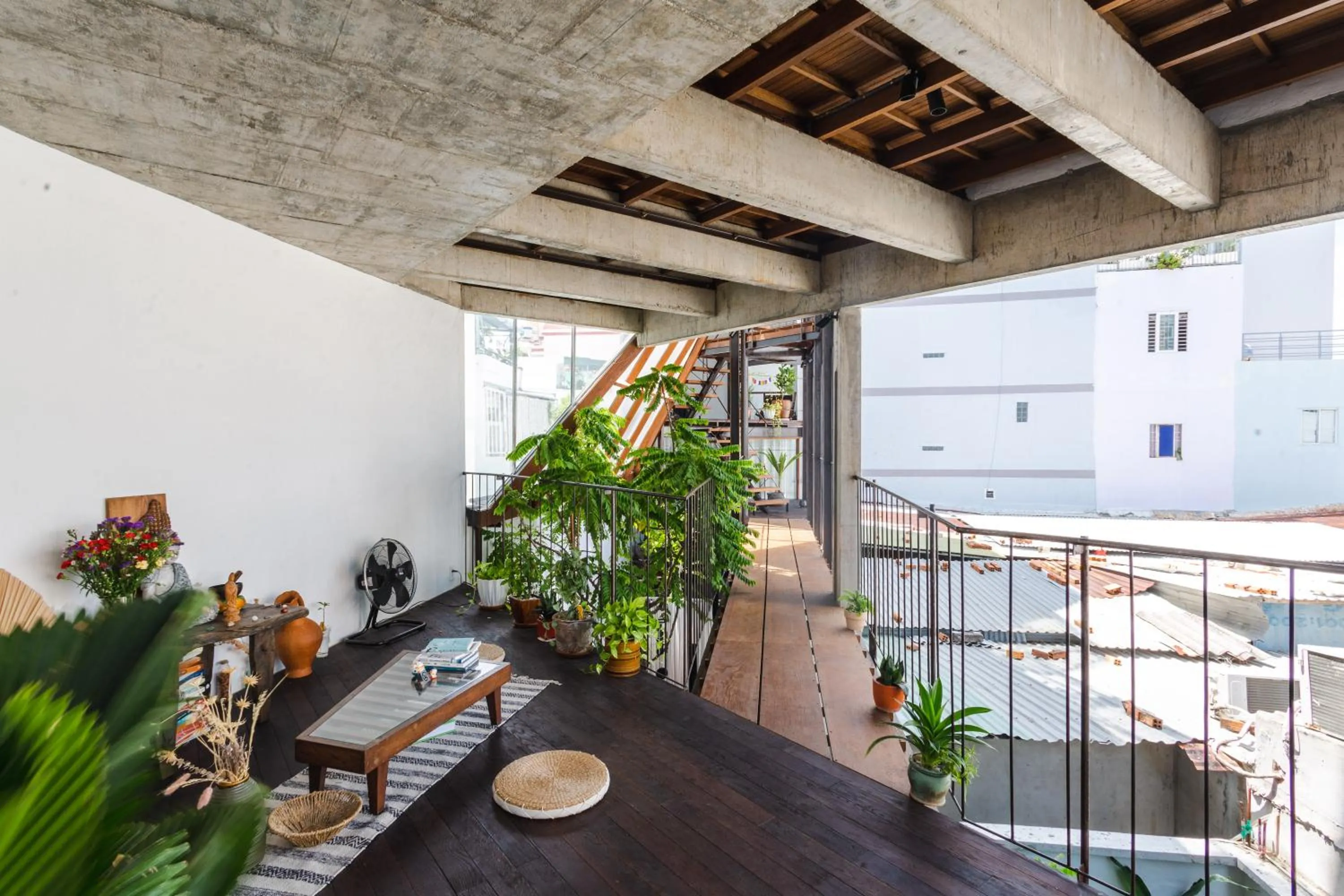 Patio in Sep'on Heartfulness Centre