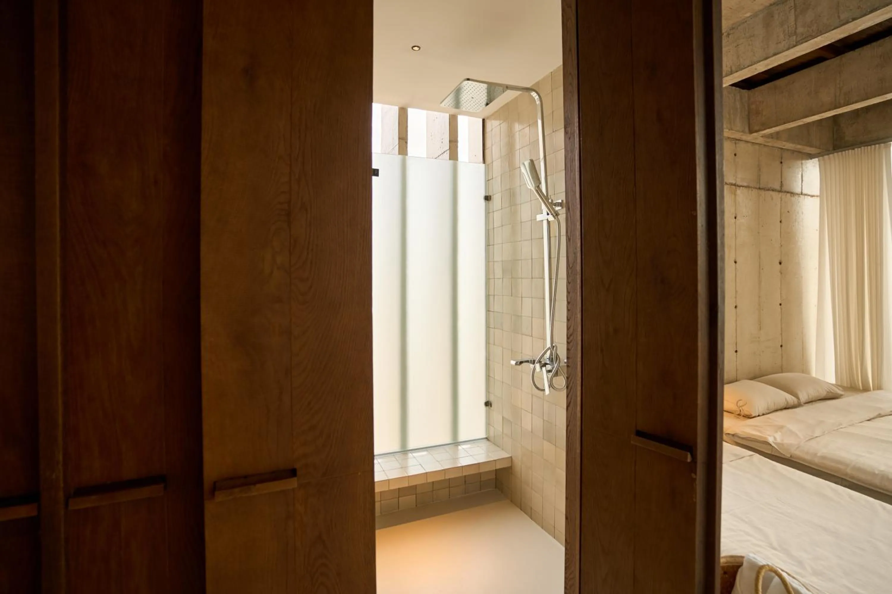 Shower, Bed in Sep'on Heartfulness Centre