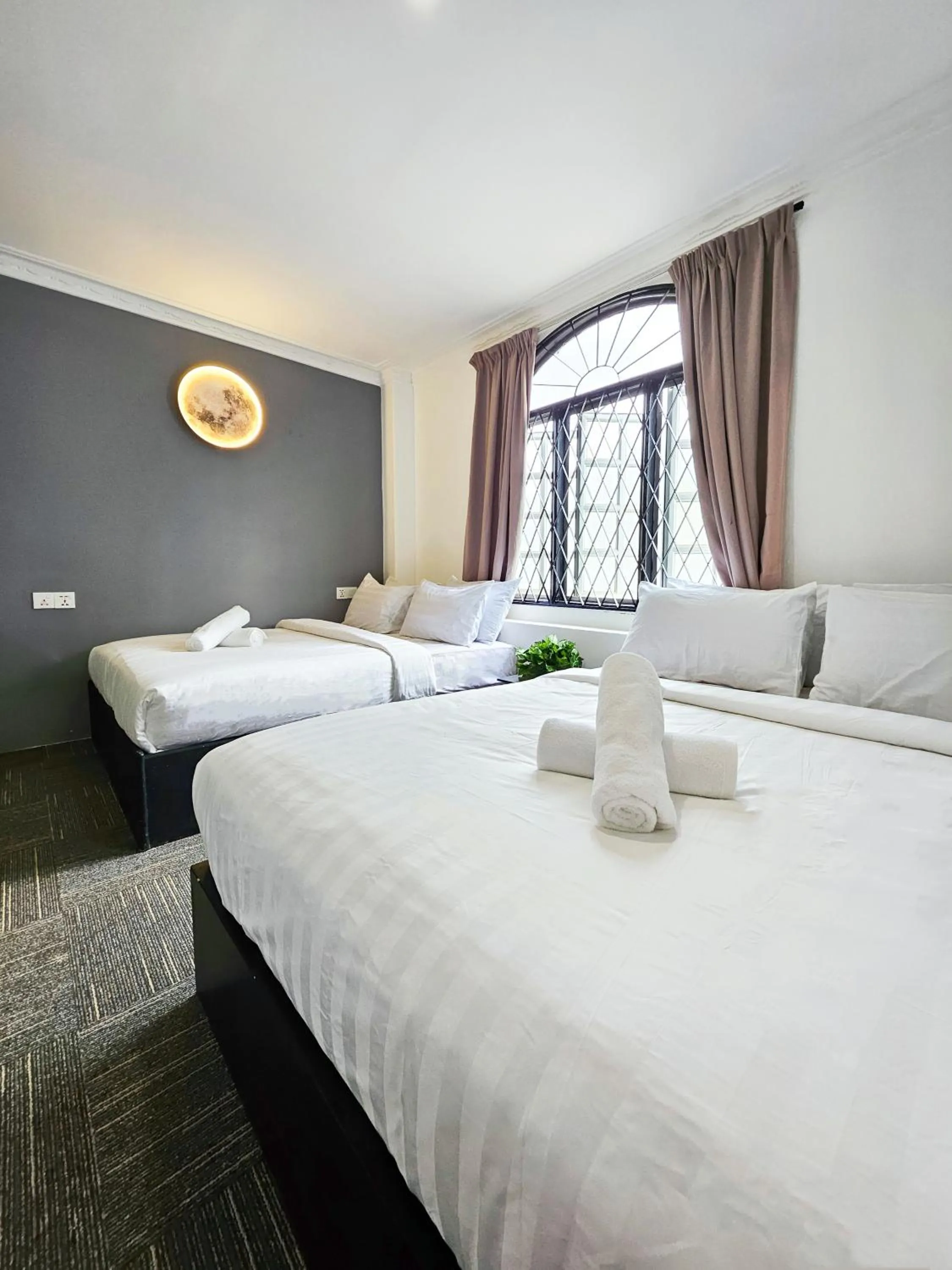 Bed in Luna Hotel by Moonknight