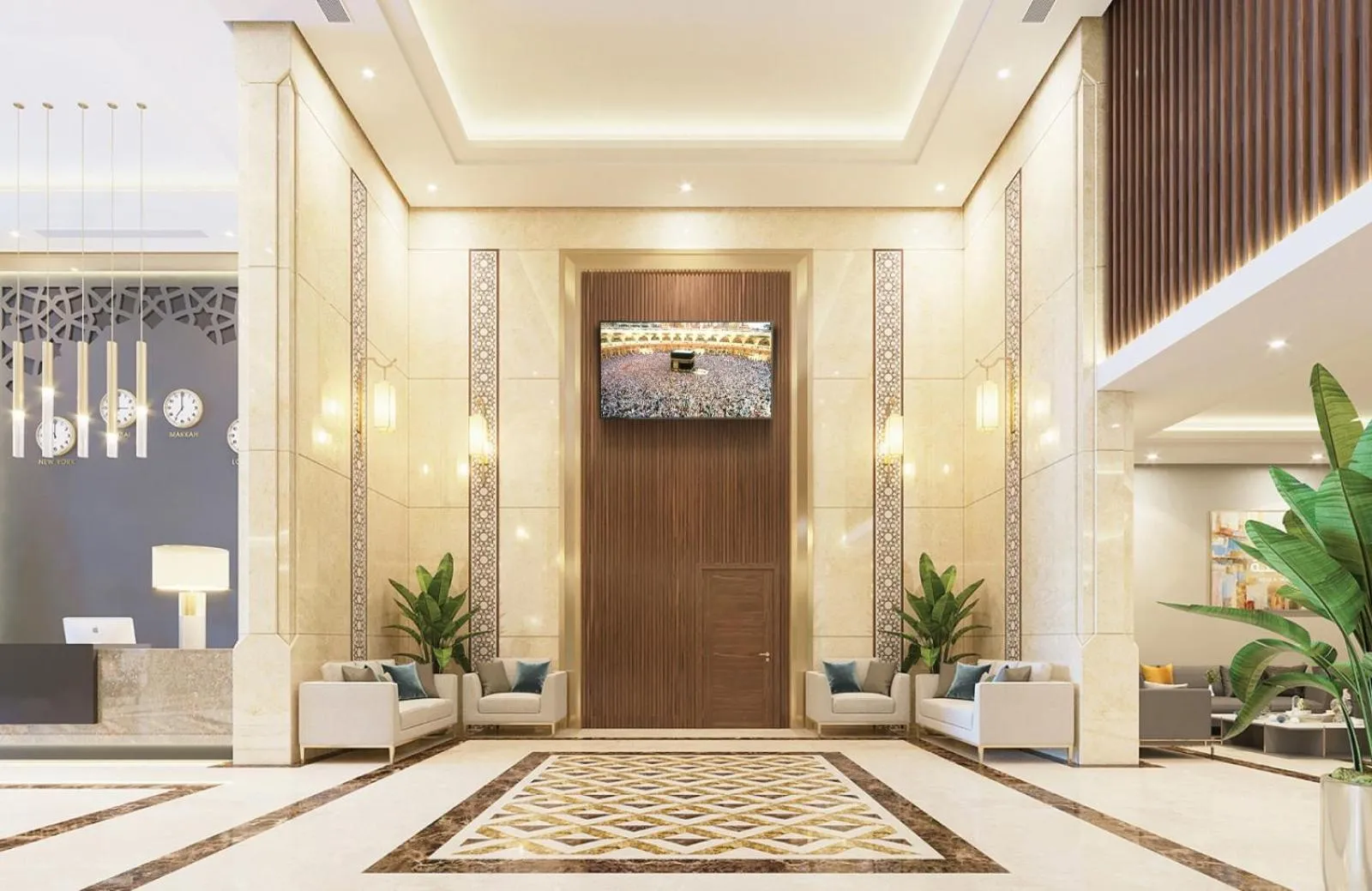 Lobby or reception in TIME Ruba Hotel & Suites