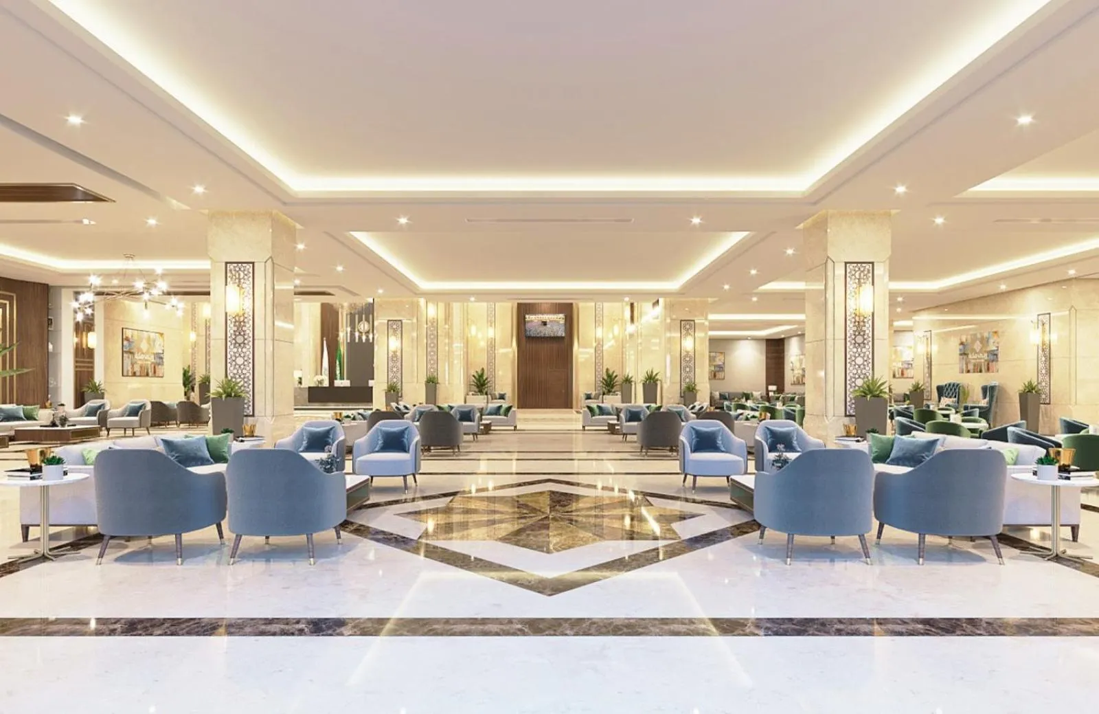 Lobby or reception in TIME Ruba Hotel & Suites