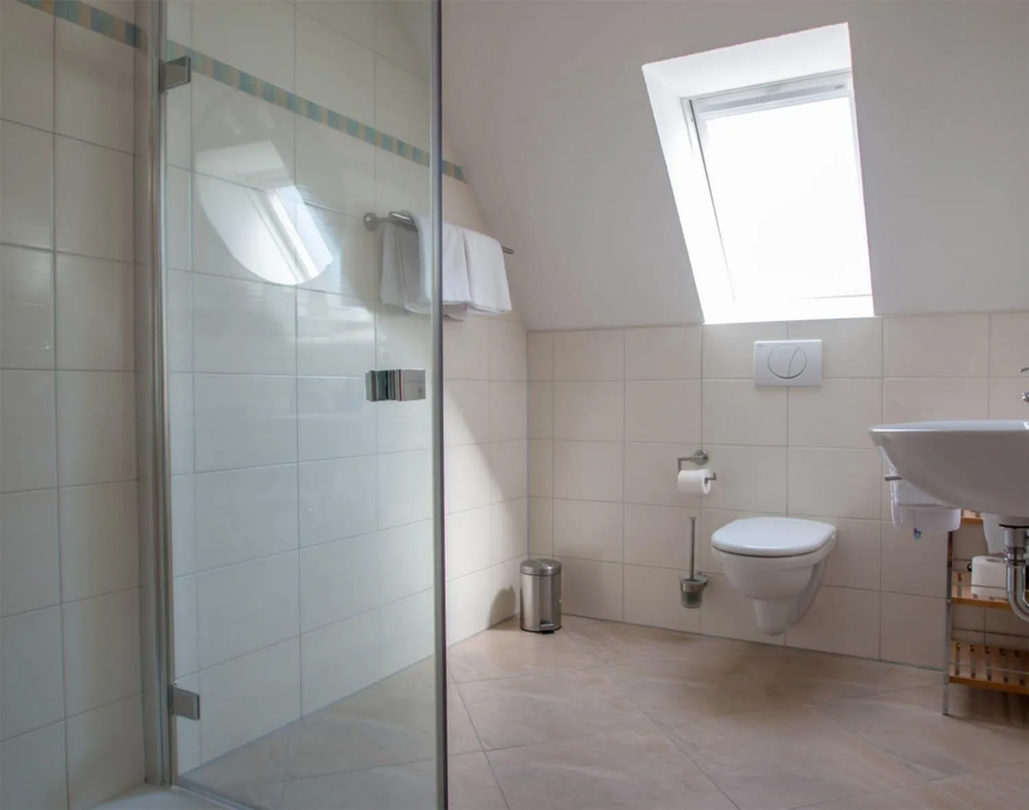 Toilet in Hotel Seewind