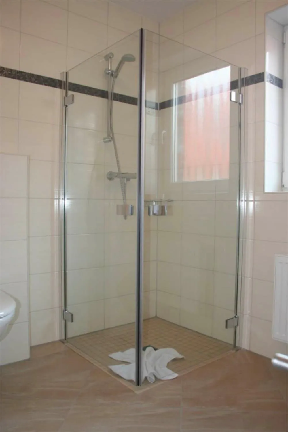 Shower in Hotel Seewind