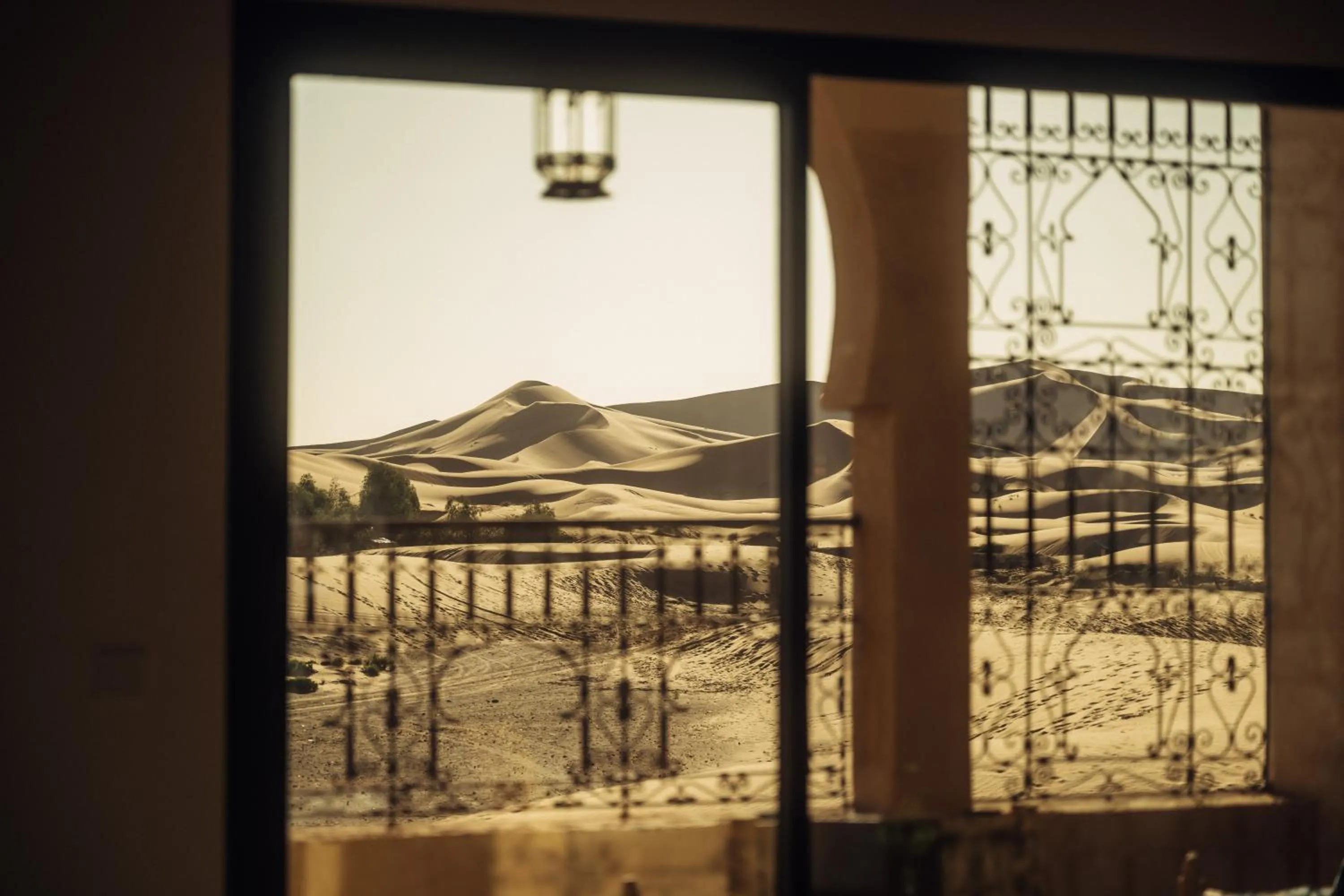 Natural landscape in Sahara pearl Hotel