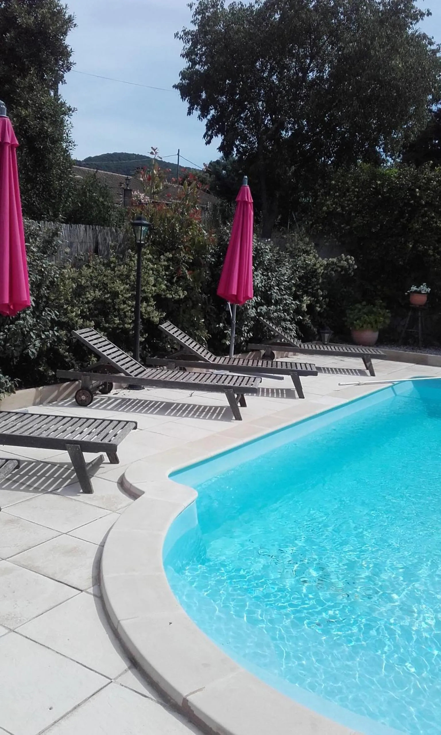 Swimming pool in Les Broussous