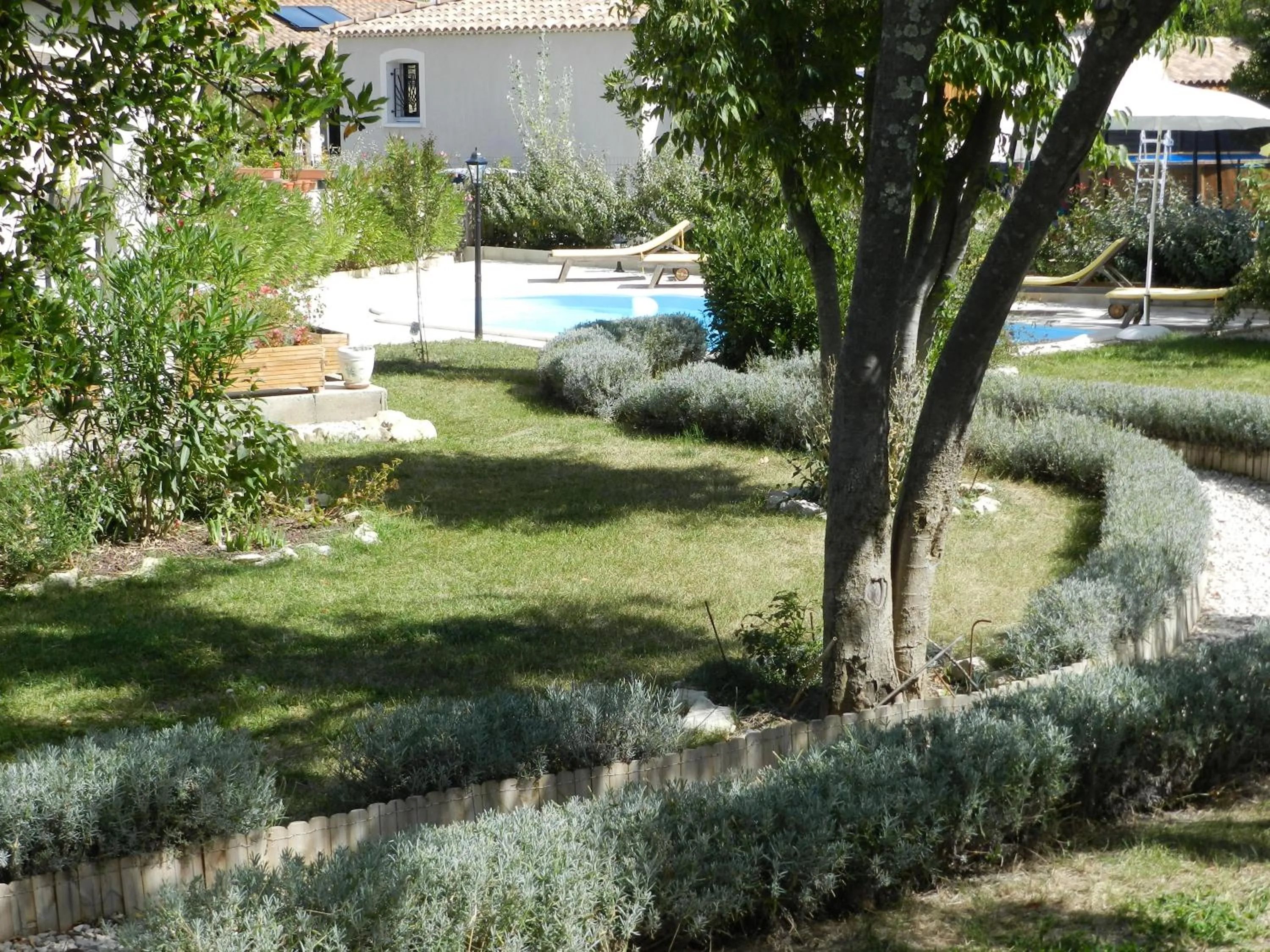 Garden in Les Broussous