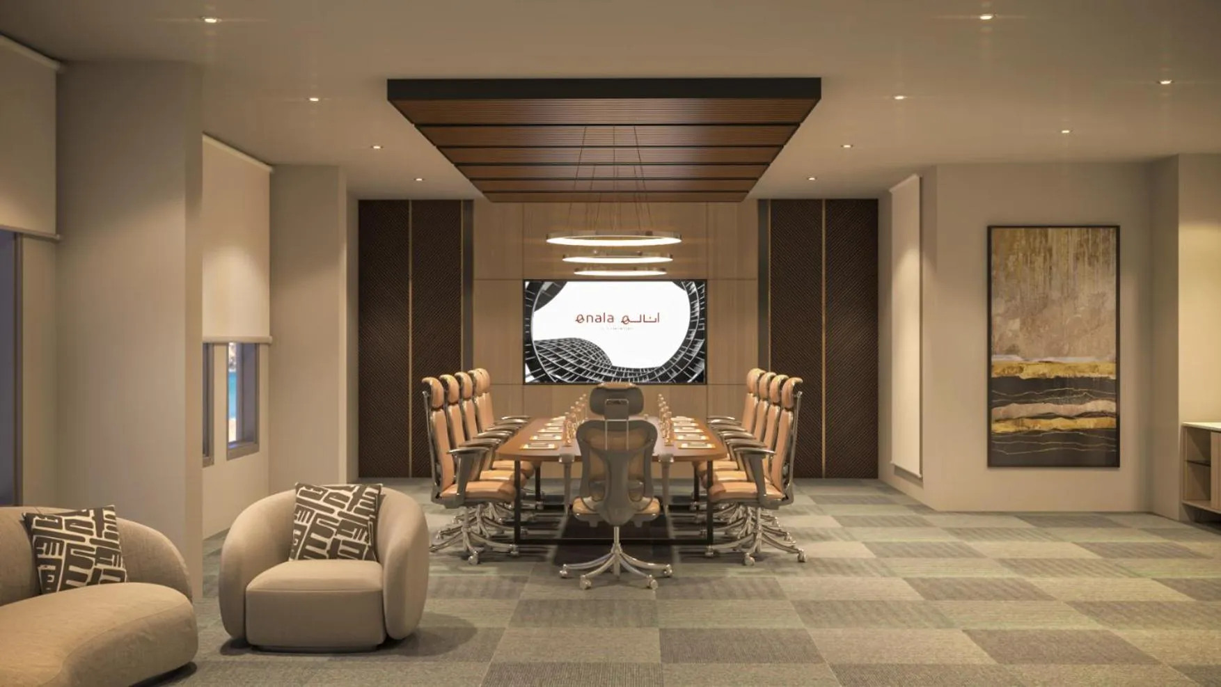 Meeting/conference room in Enala Hotel- Umluj