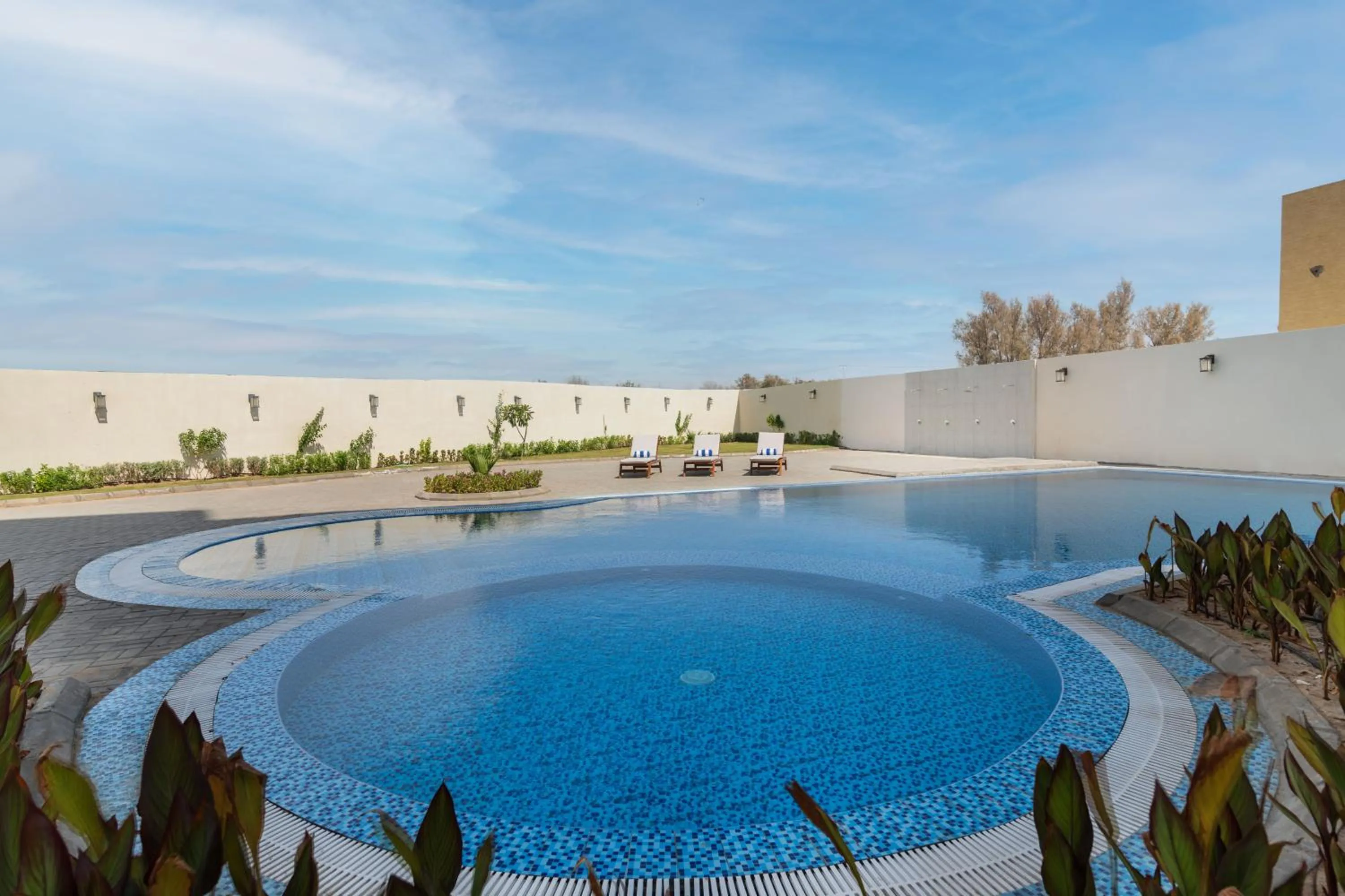 Swimming pool in Enala Hotel- Umluj