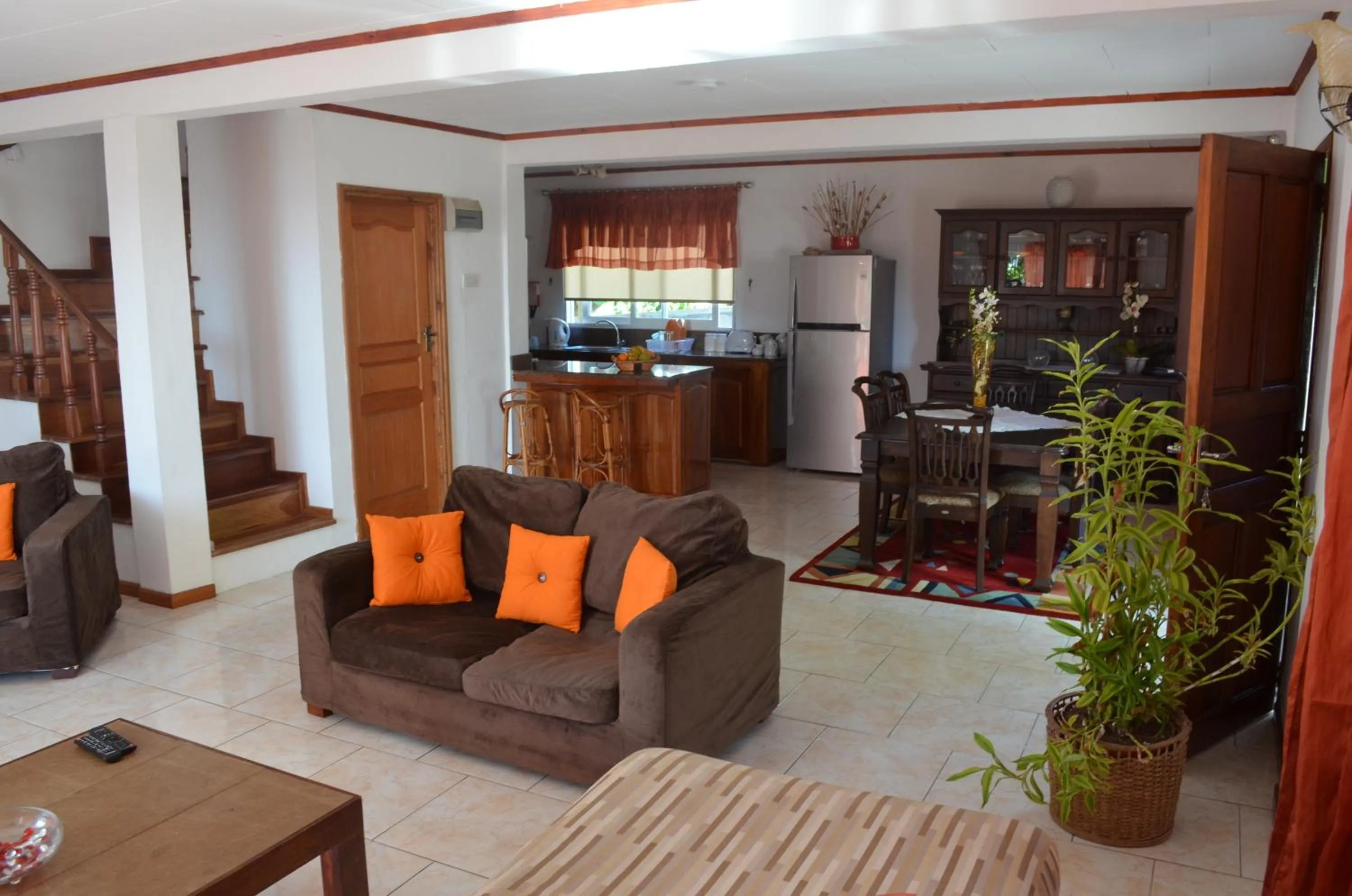 Living room in Touchdown Villa