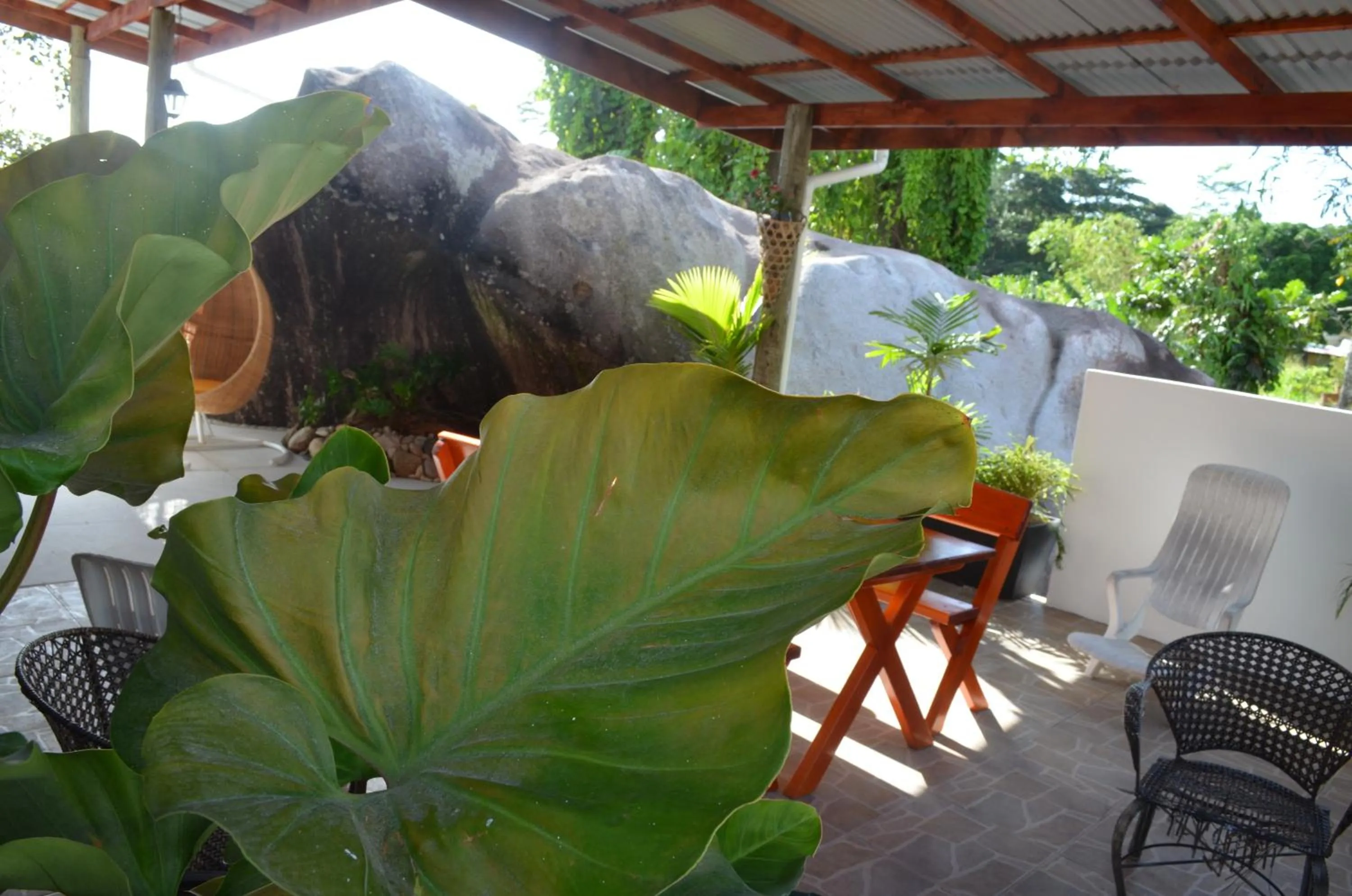 Patio in Touchdown Villa