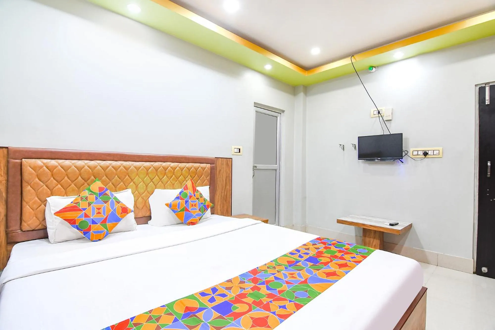 Bed in FabHotel Stay Inn II