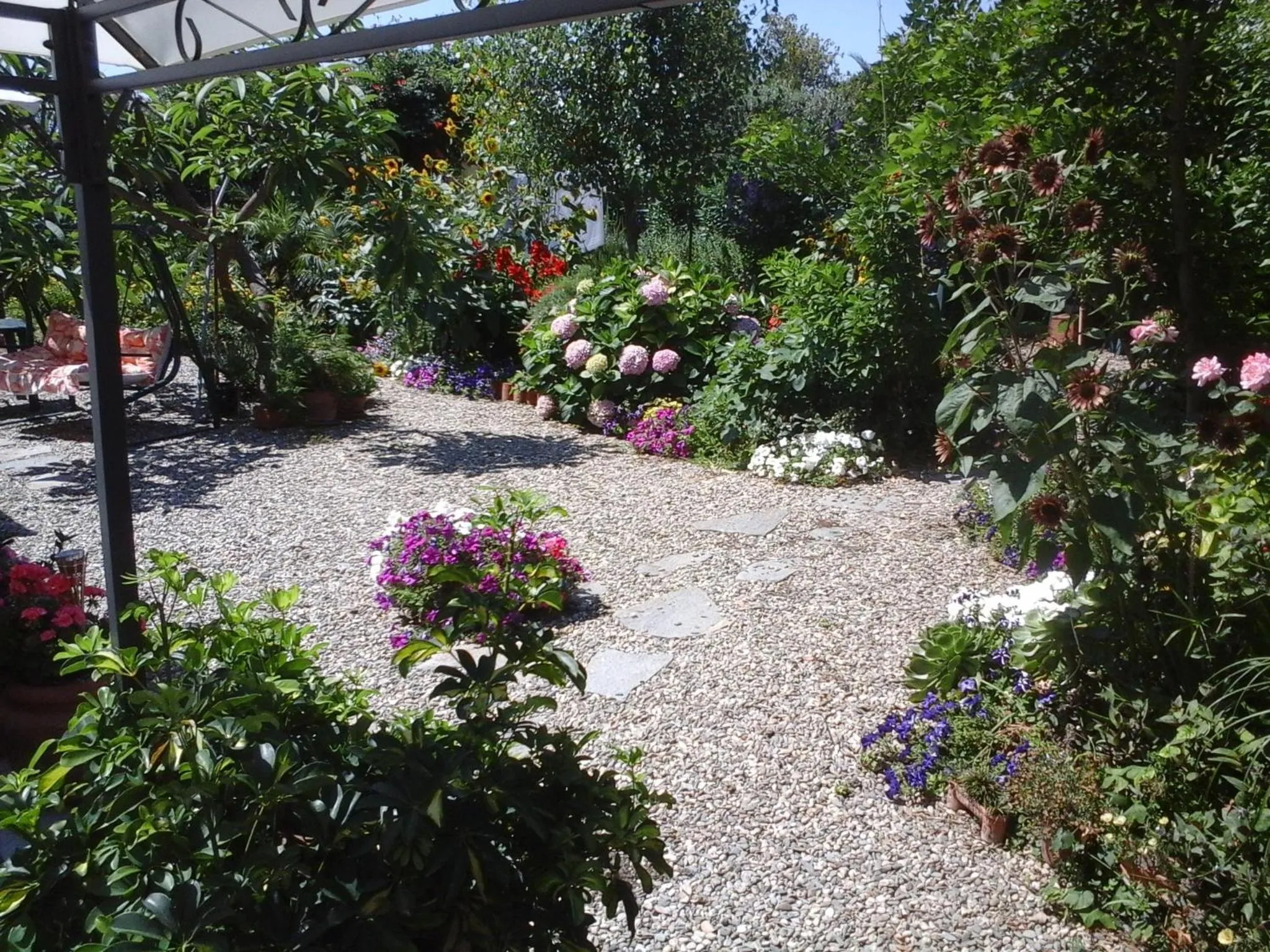 Garden in Villa Ortensia