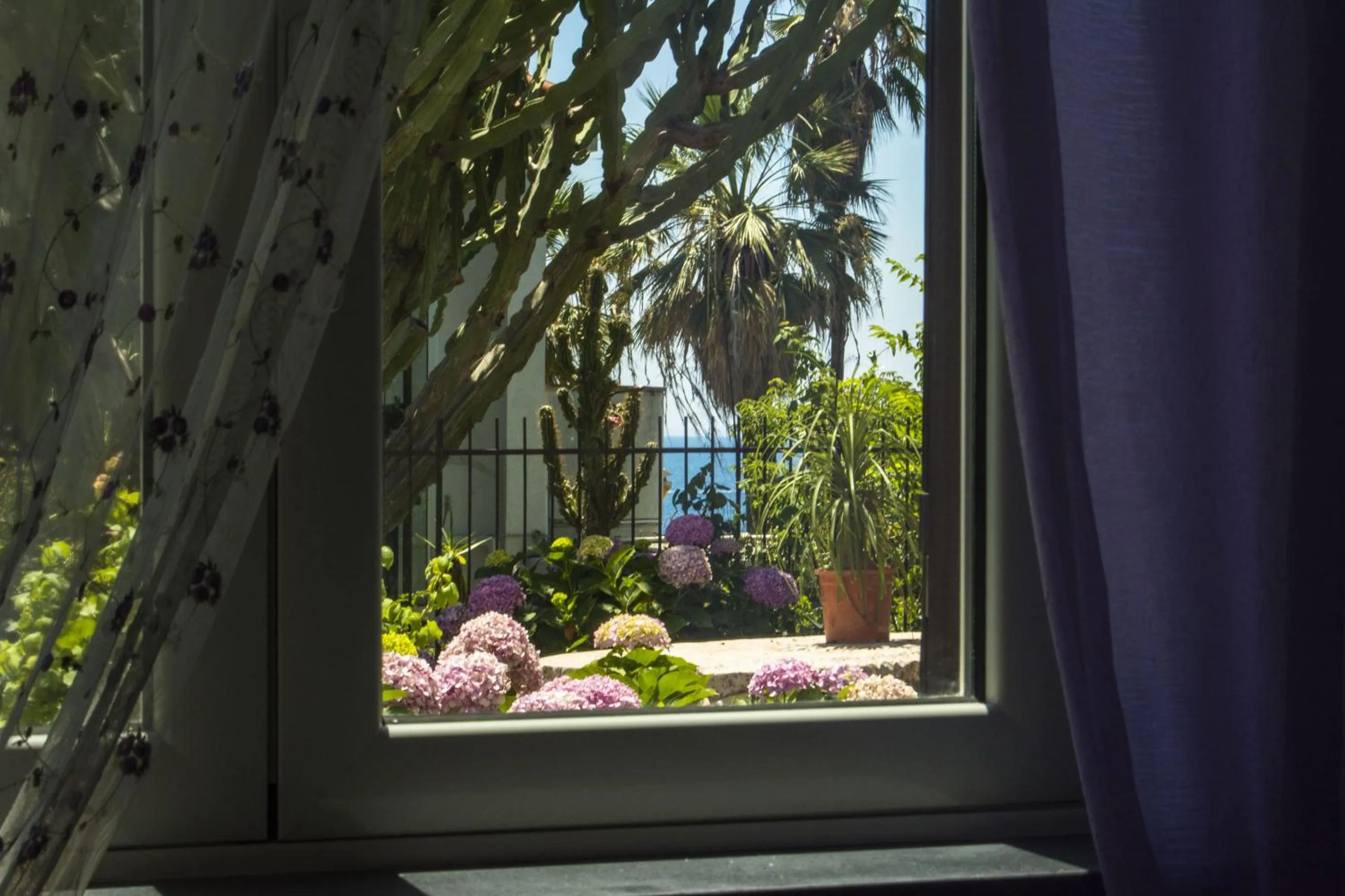 Decorative detail in Villa Ortensia