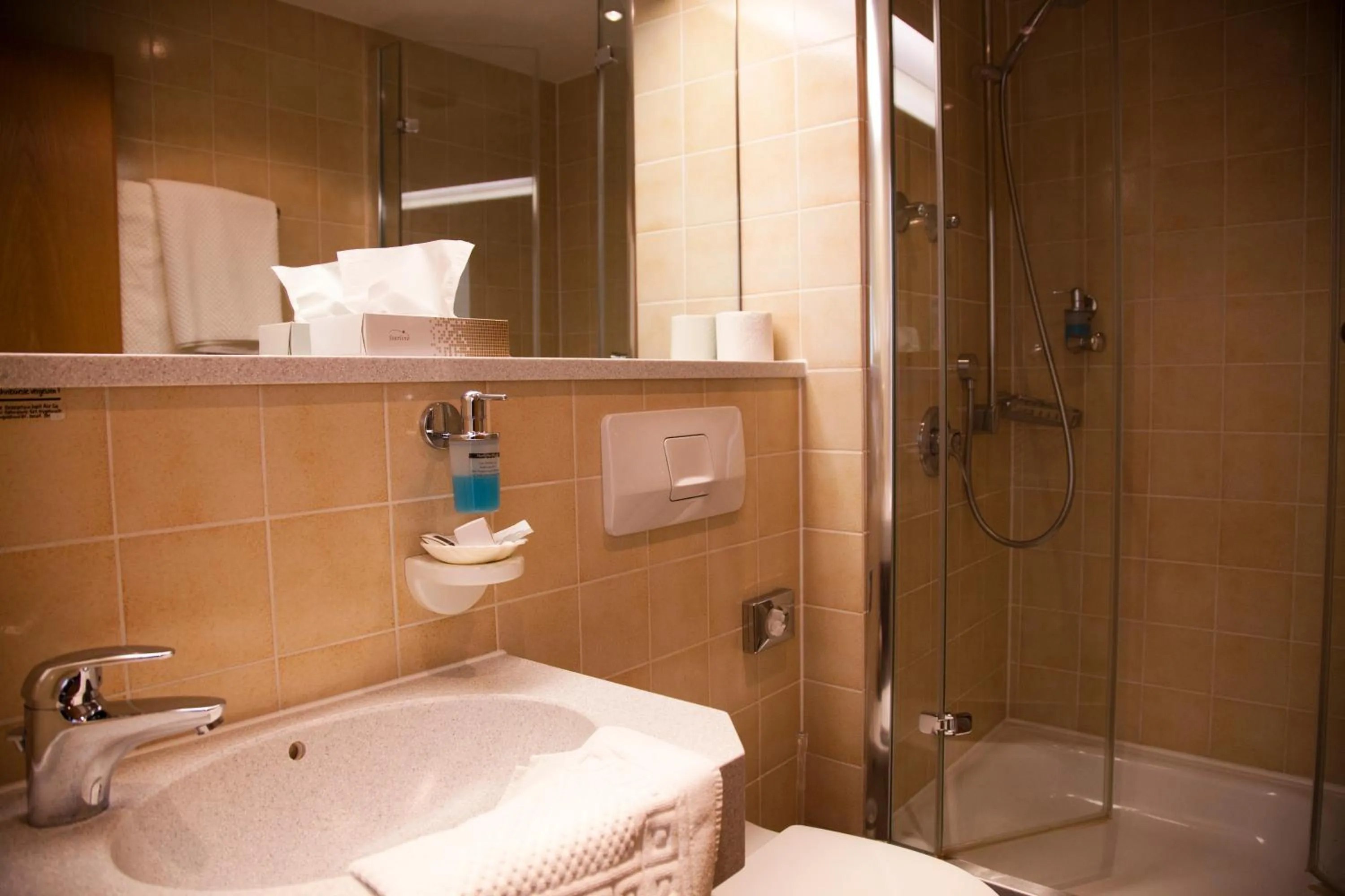 Bathroom in Hotel Restaurant zur Windmühle