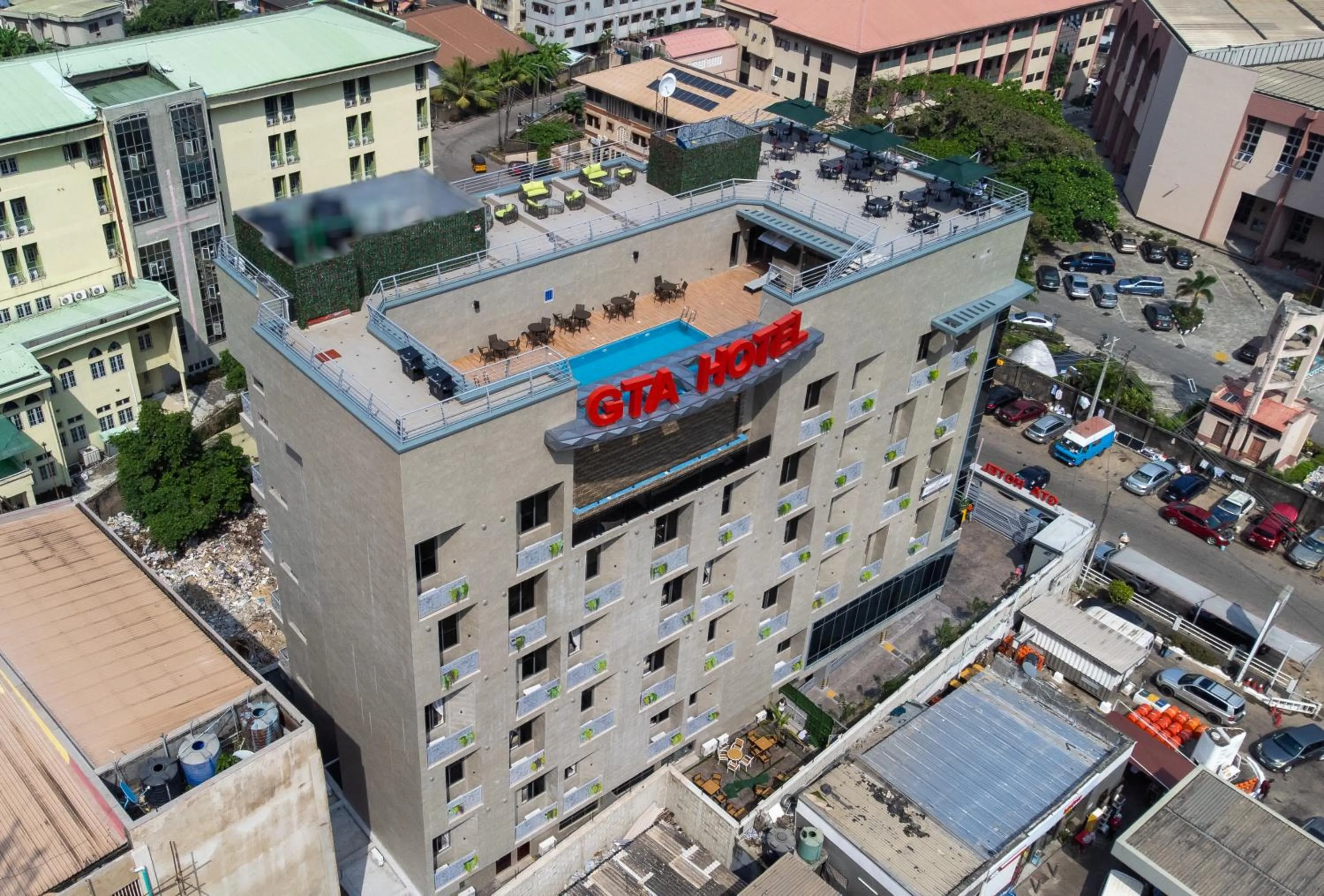 Property building in GTA HOTEL IKEJA