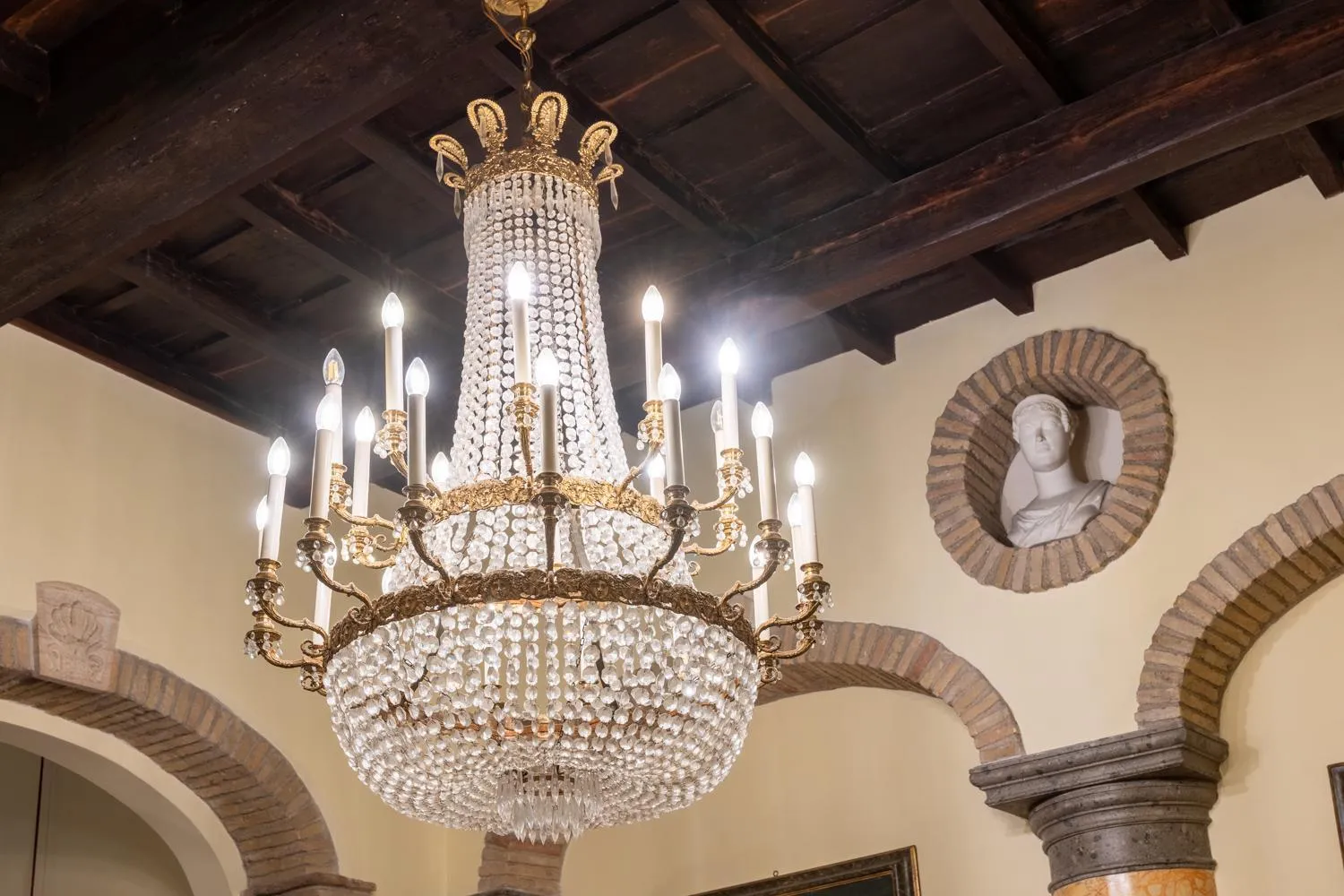 Decorative detail in Suites Rome