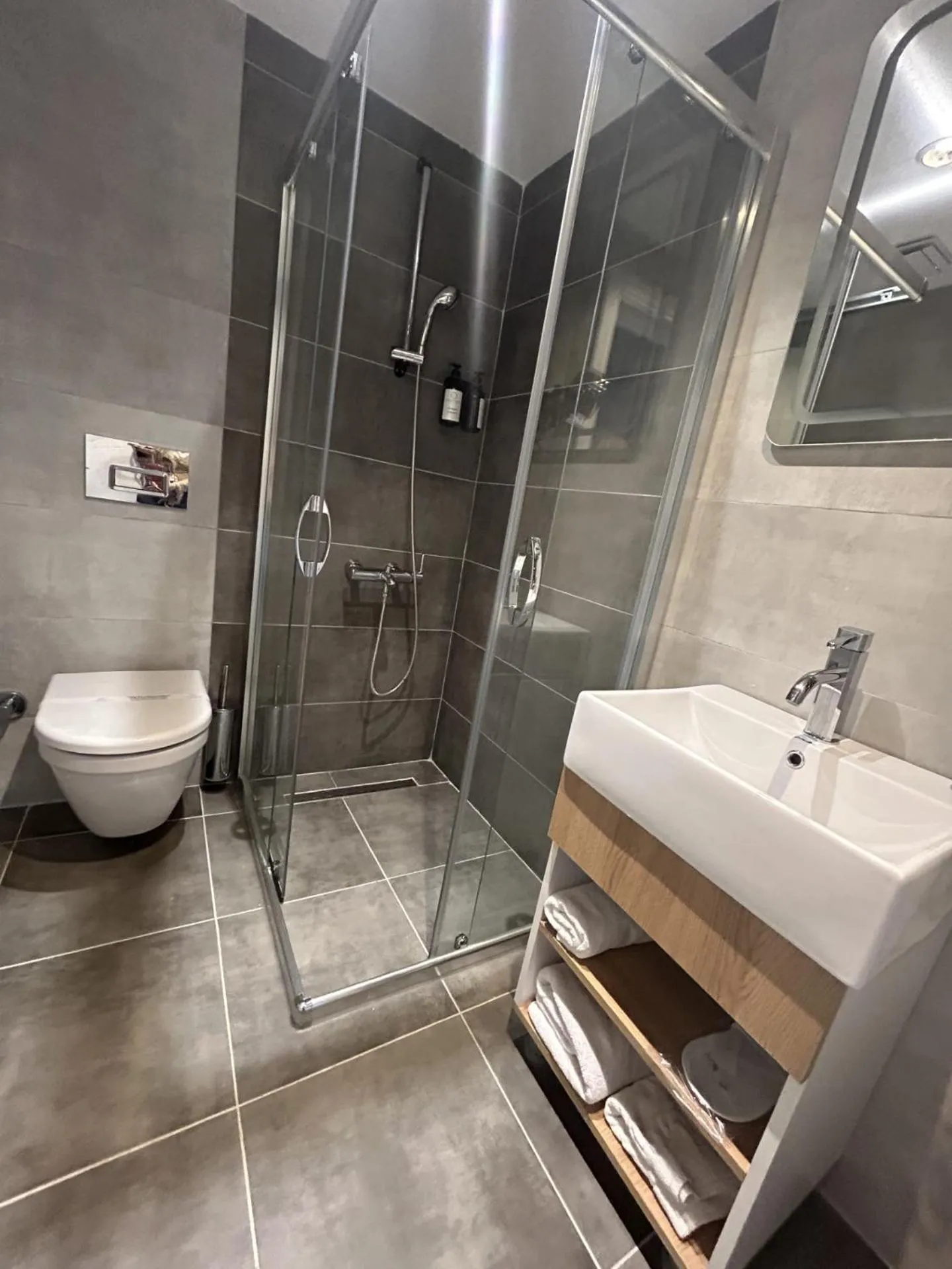 Shower in Gardenmode Airport Hotel