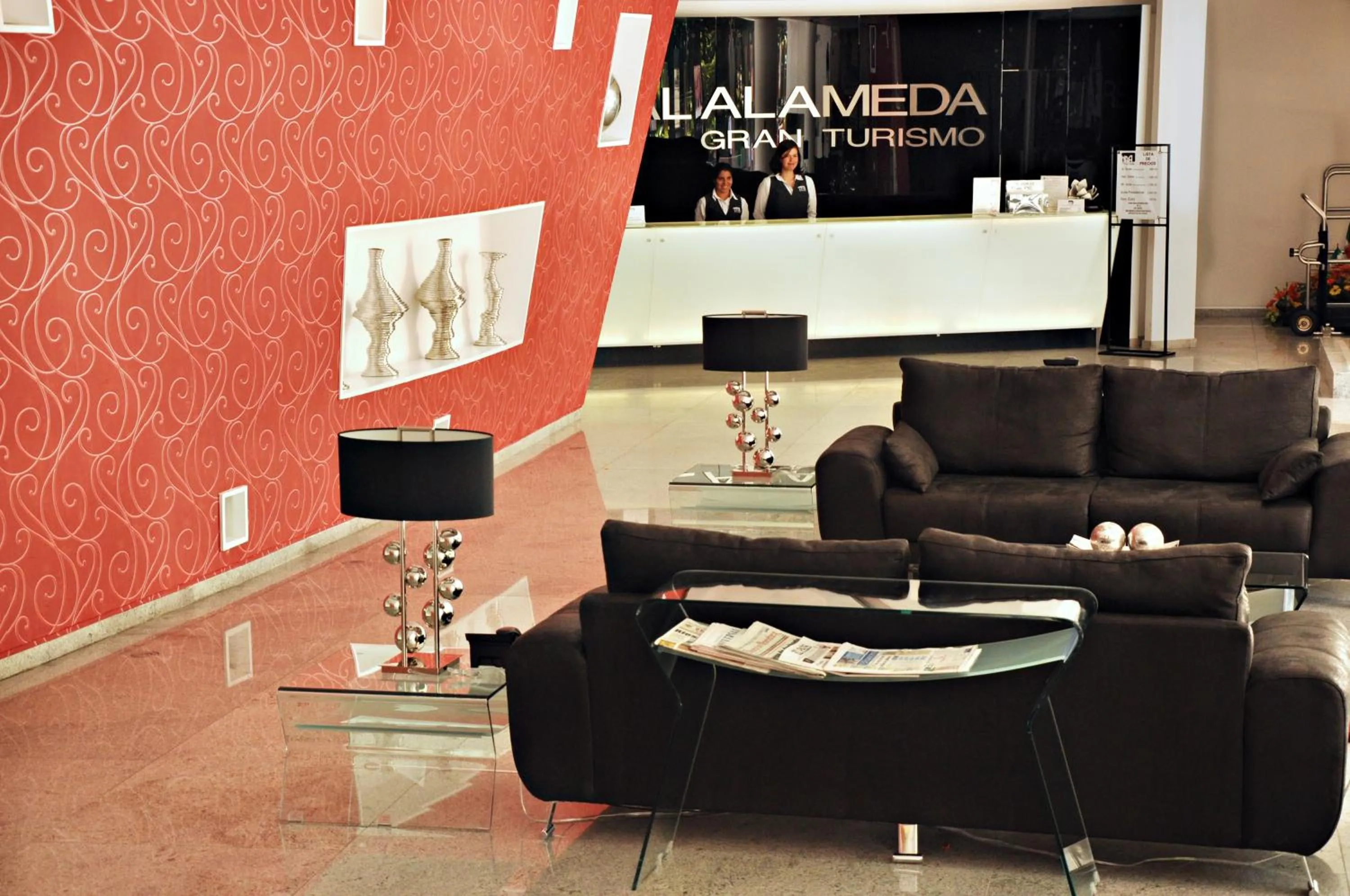 Lobby or reception in Hotel Real Alameda de Queretaro