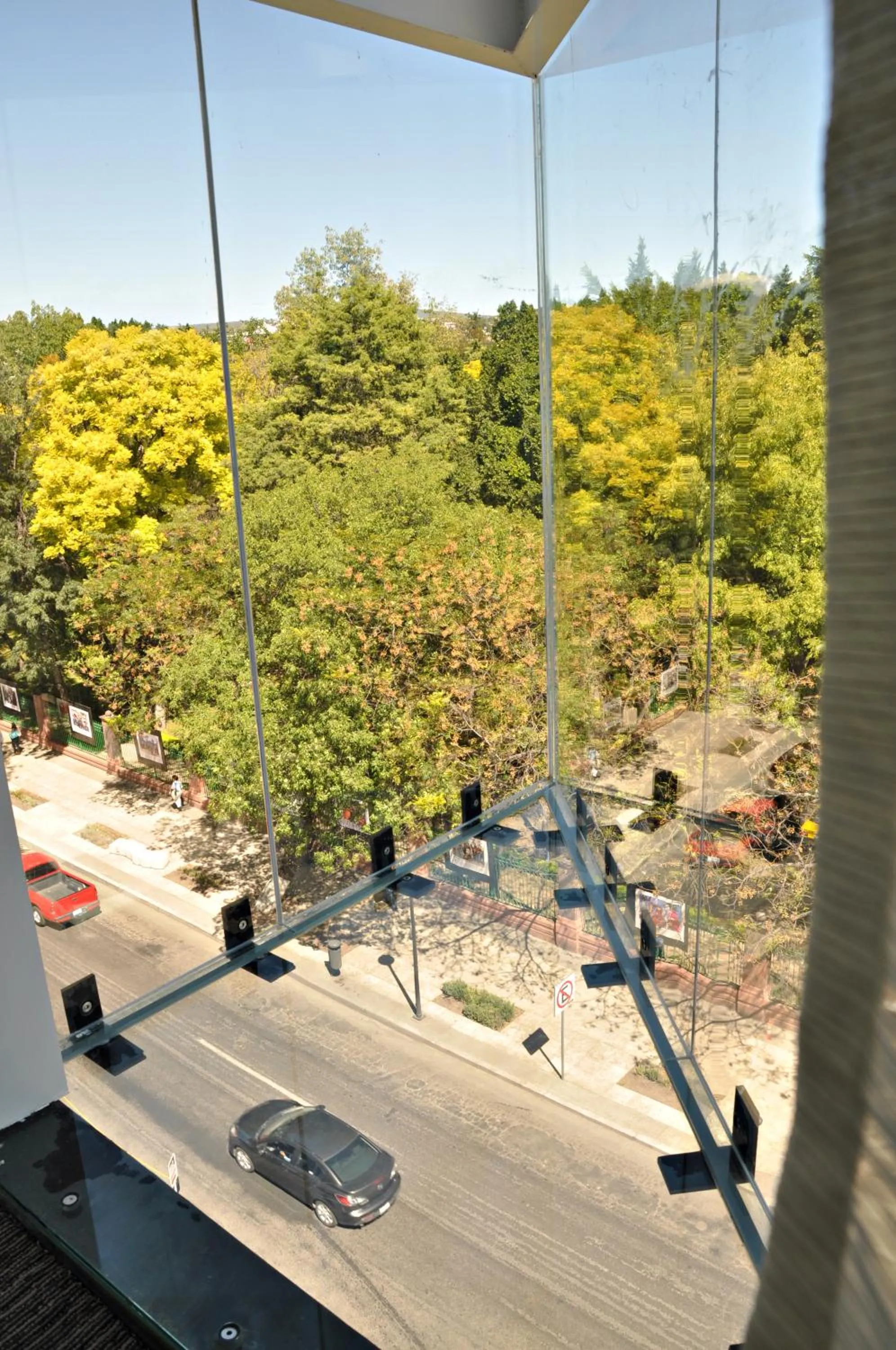 Street view in Hotel Real Alameda de Queretaro
