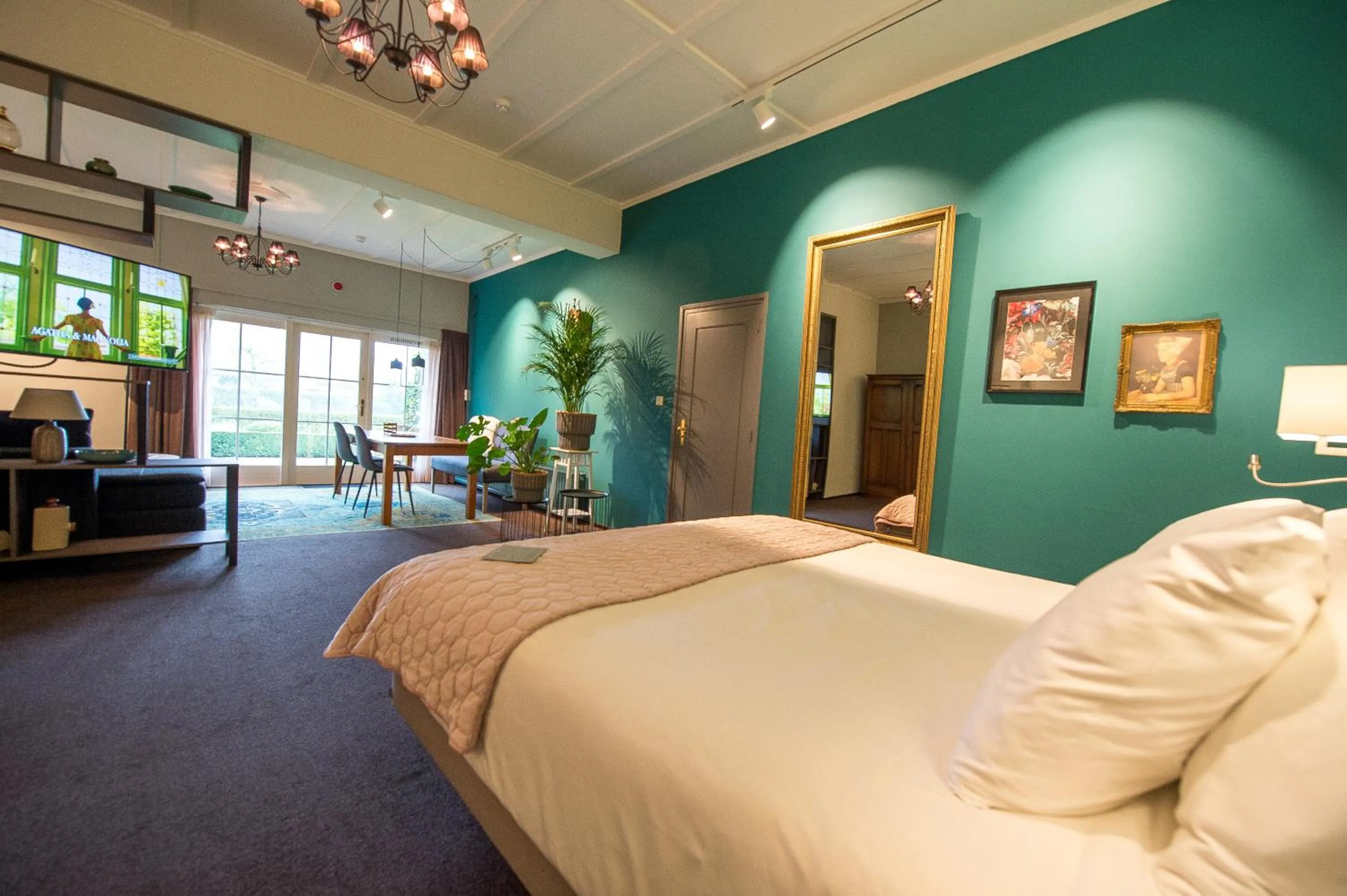 Bed in Villa Magnolia