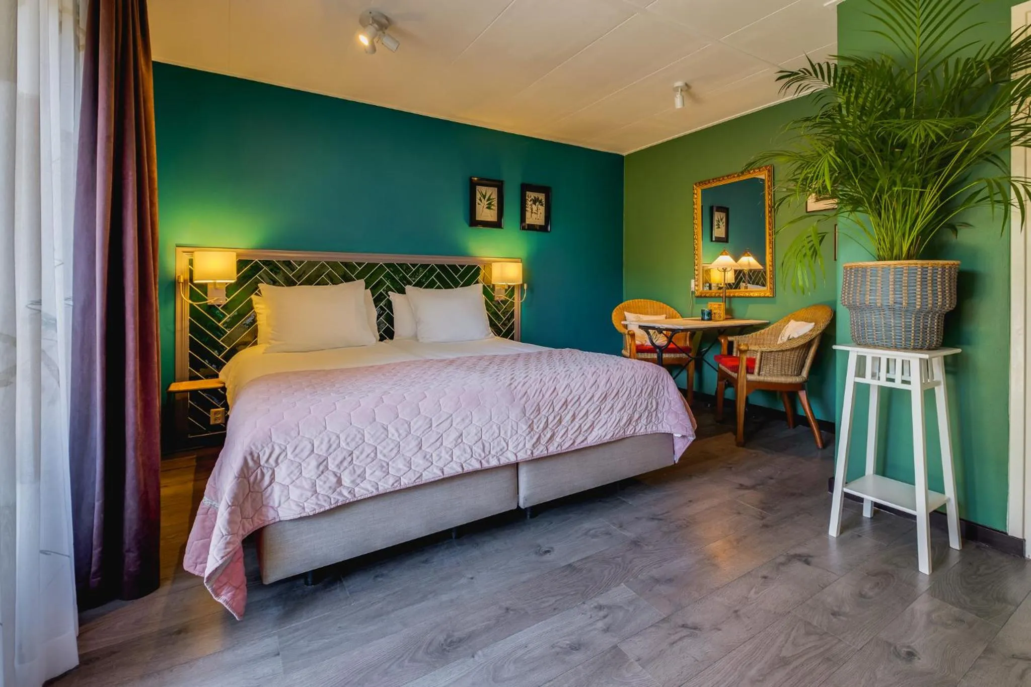 Bedroom, Bed in Villa Magnolia