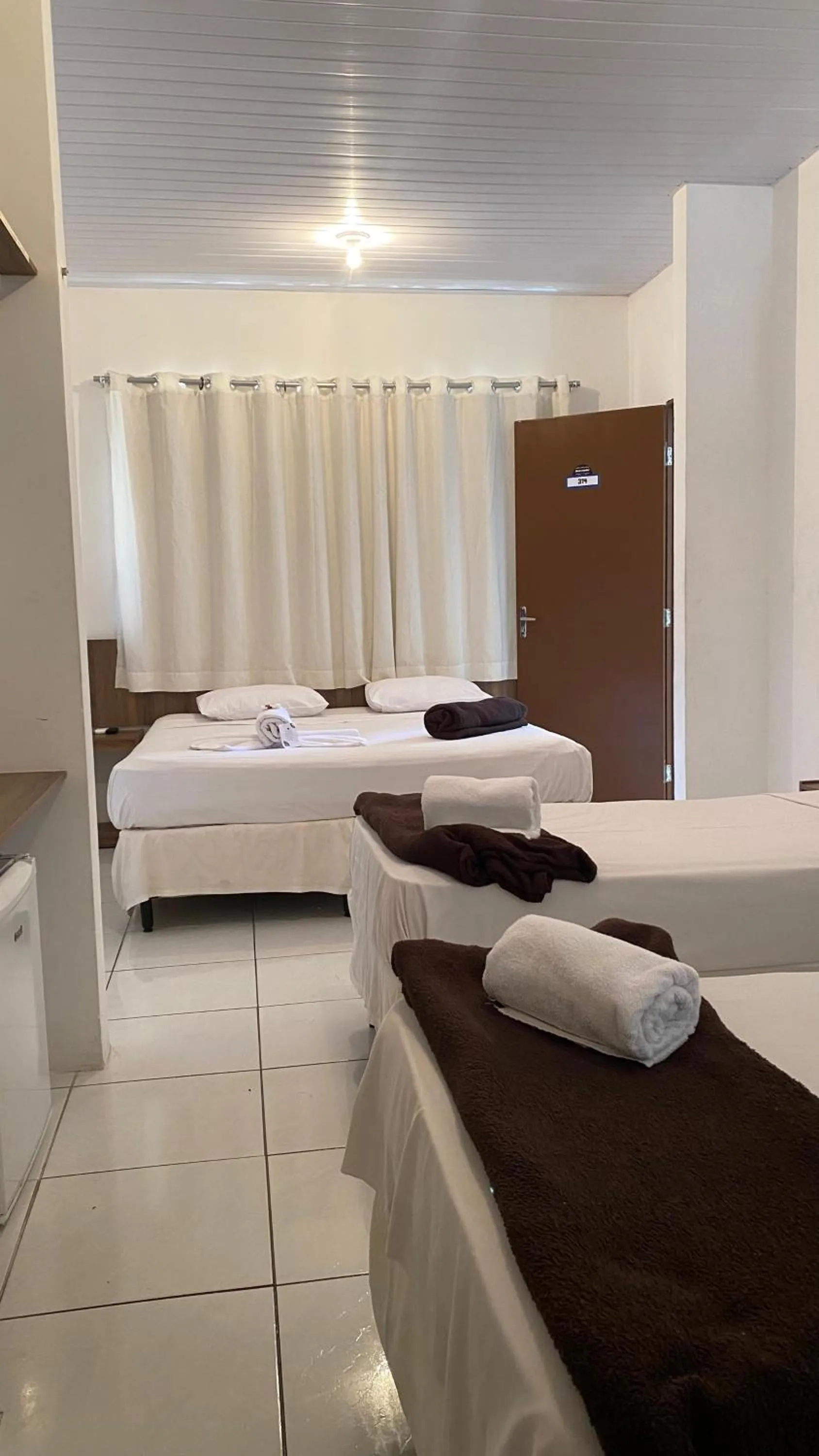 Bed in Ocean Praia Hotel