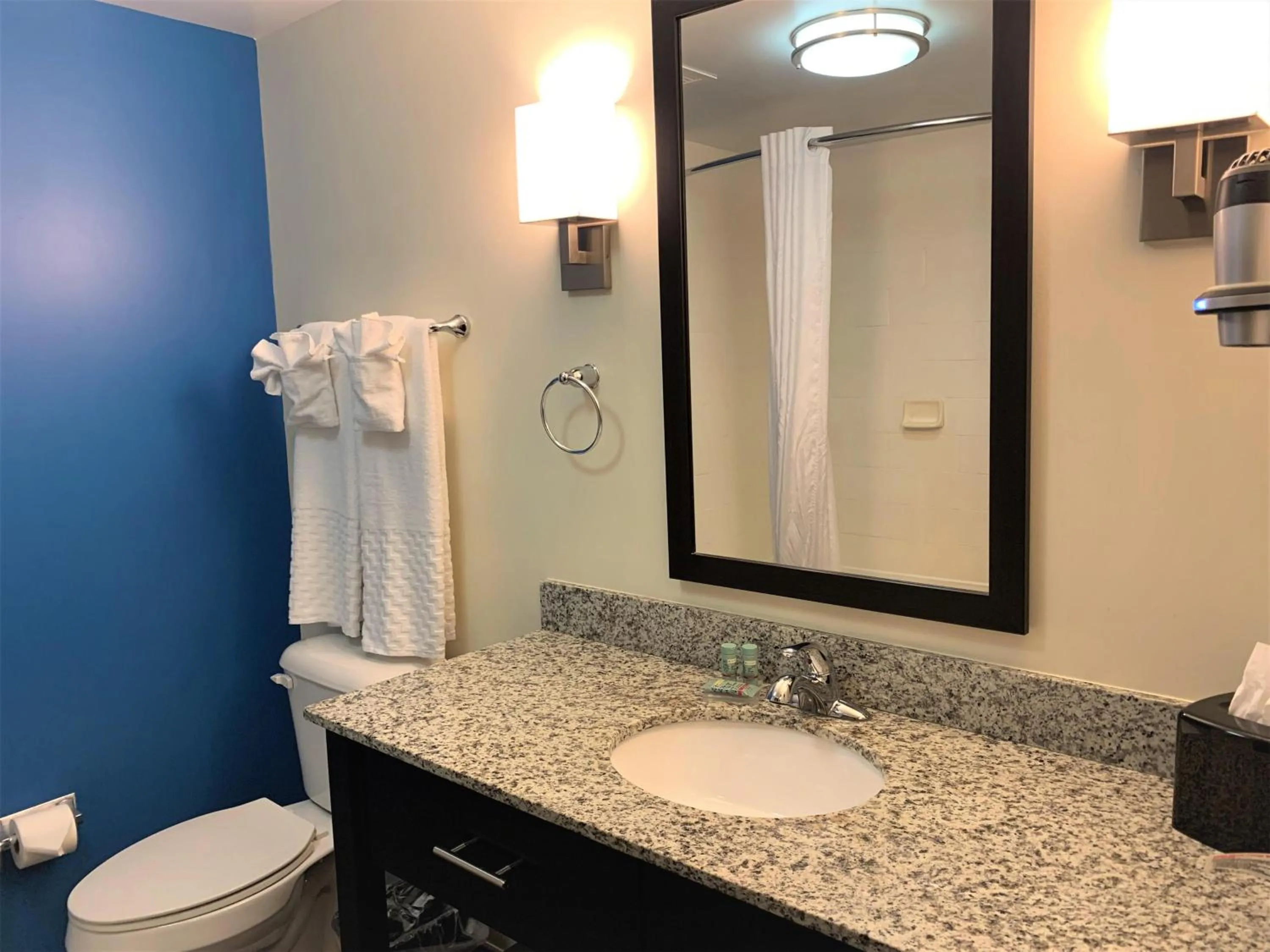 Bathroom in SureStay by Best Western Cambridge