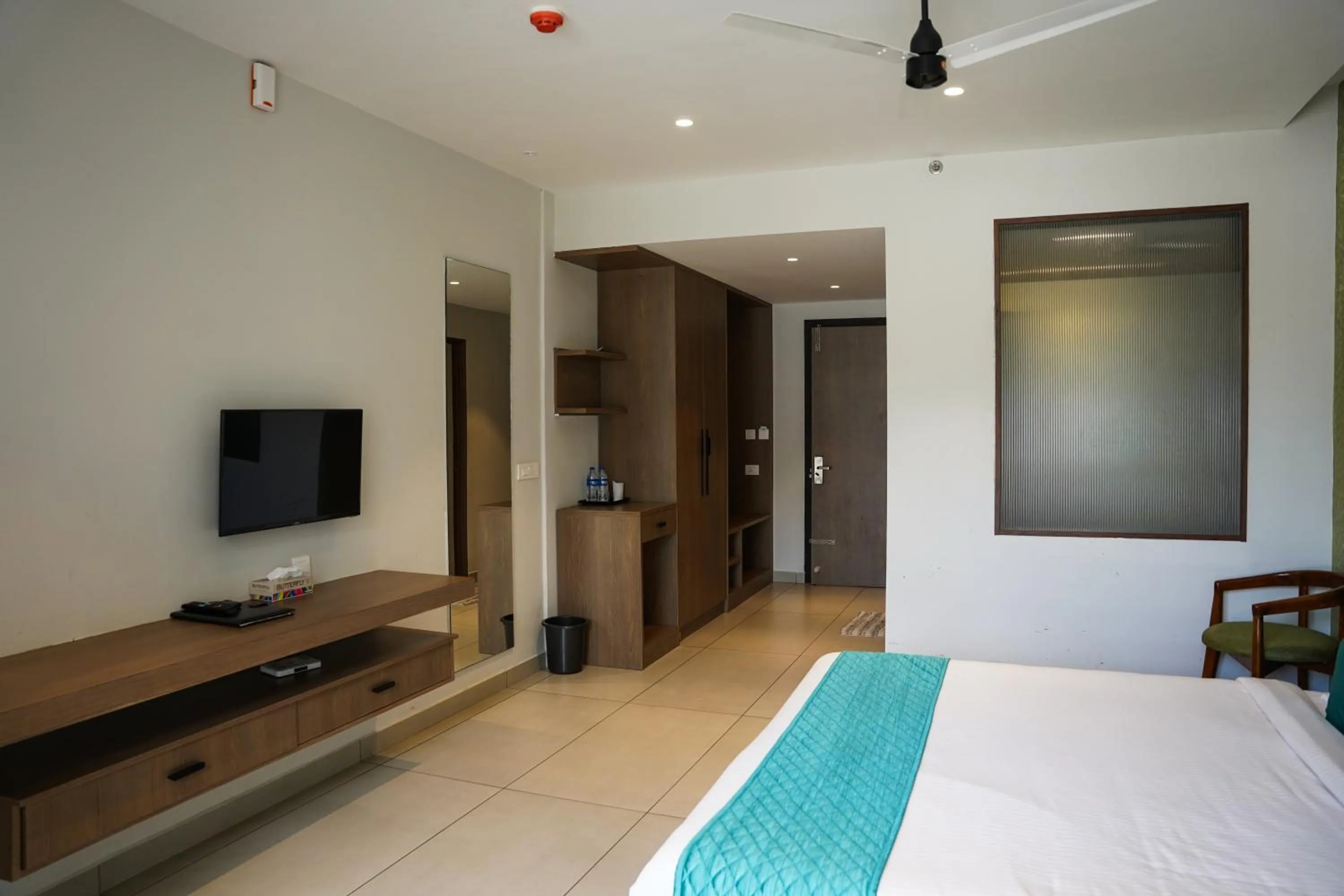 Bed in VAGA NAKSHATHRA SUITES