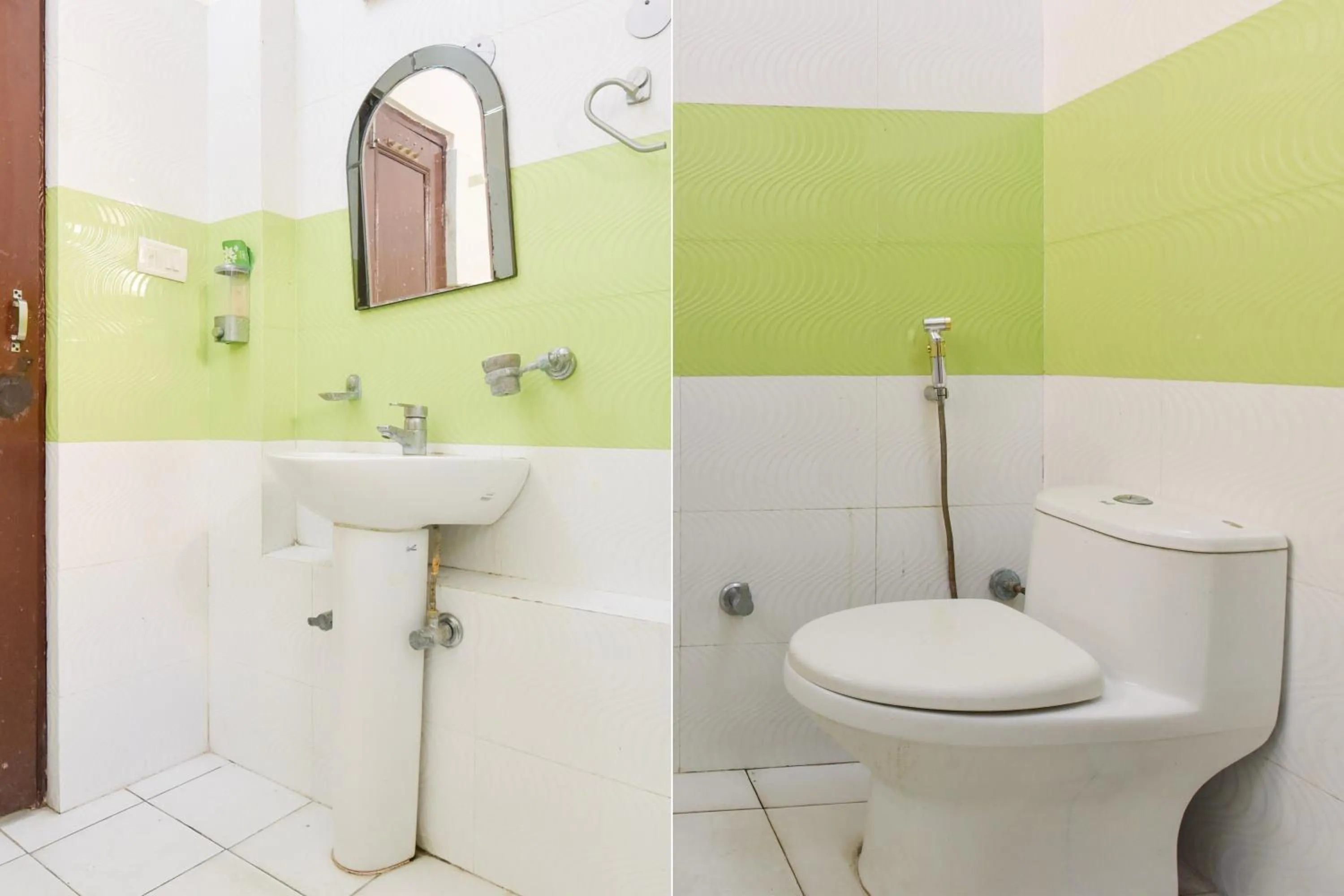 Bathroom in Hotel O Homewood Suites And Guest House