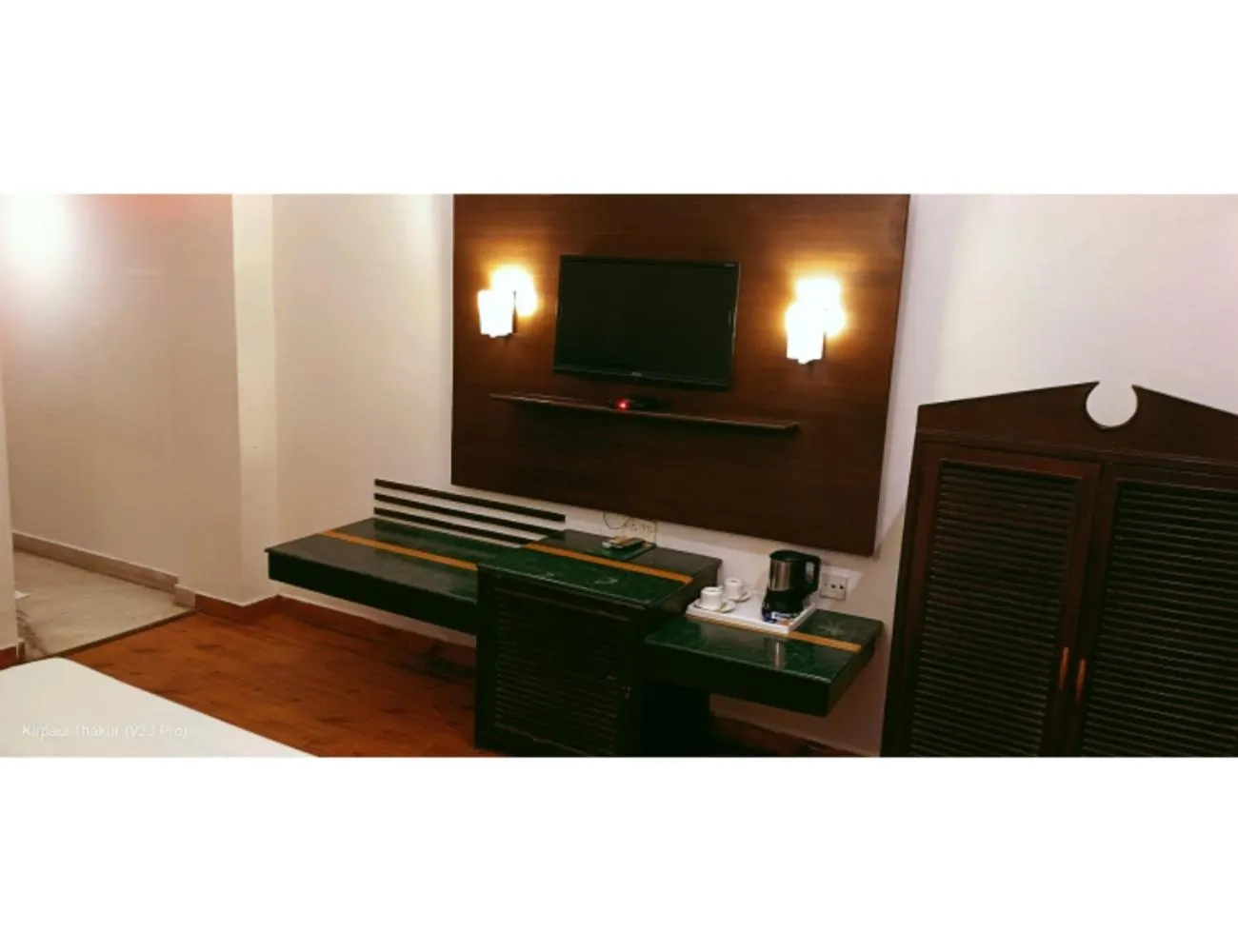 Bed in Jai Maa Inn Hotel, Katra