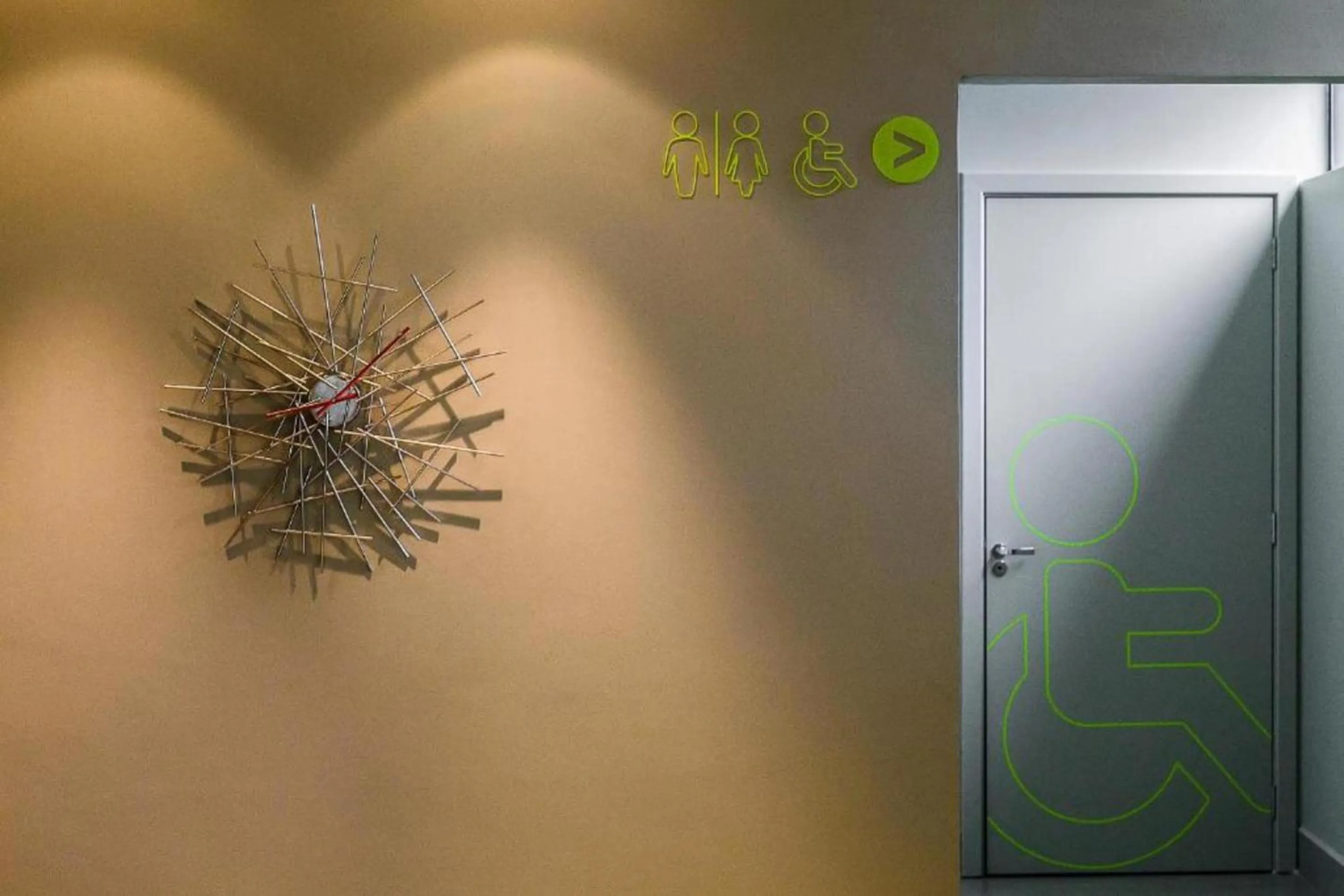 Decorative detail in DMax Hotel