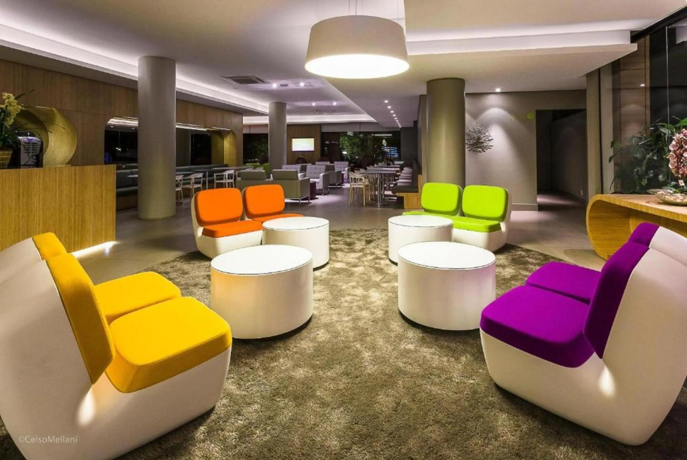 Lobby or reception in DMax Hotel