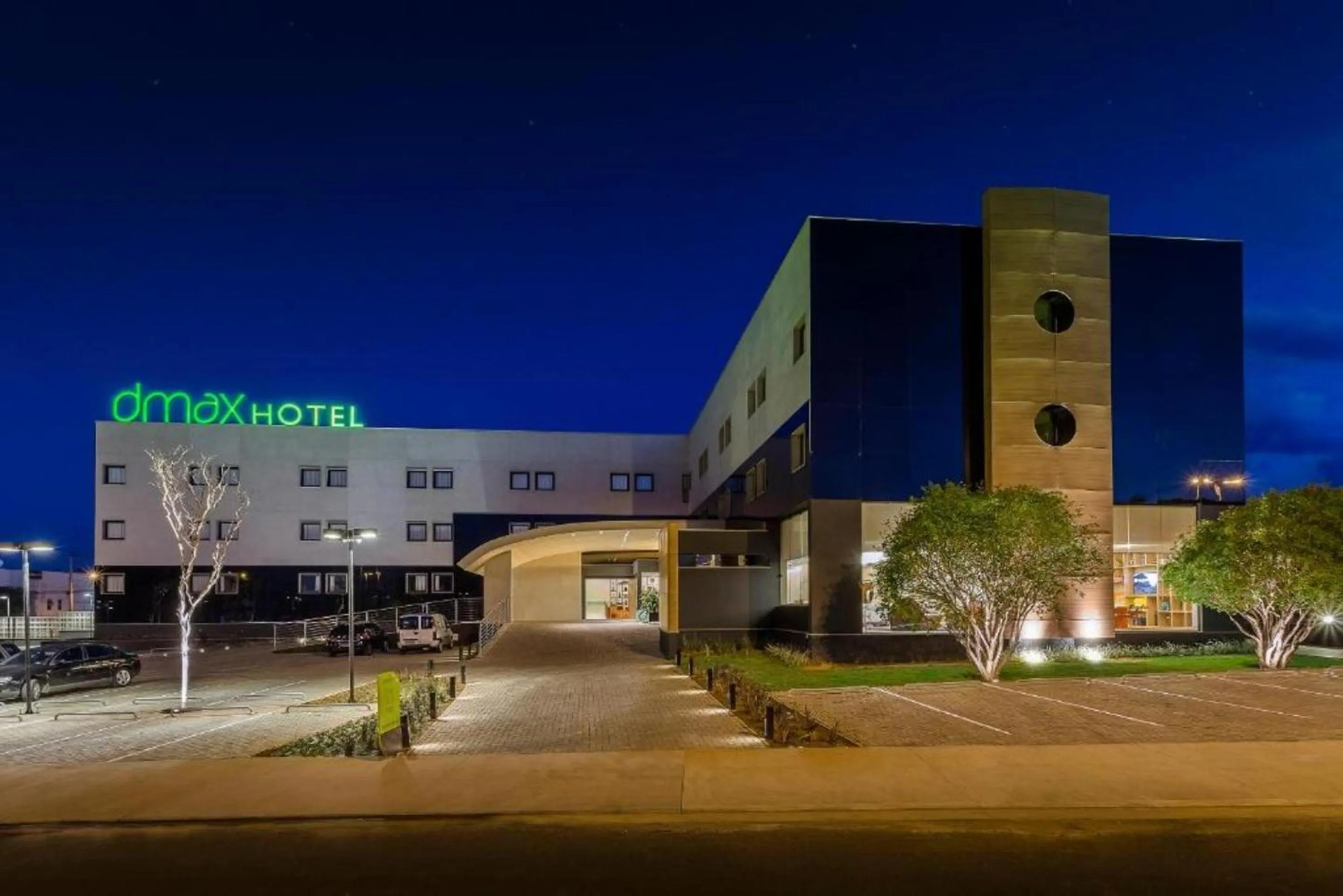 Property building in DMax Hotel