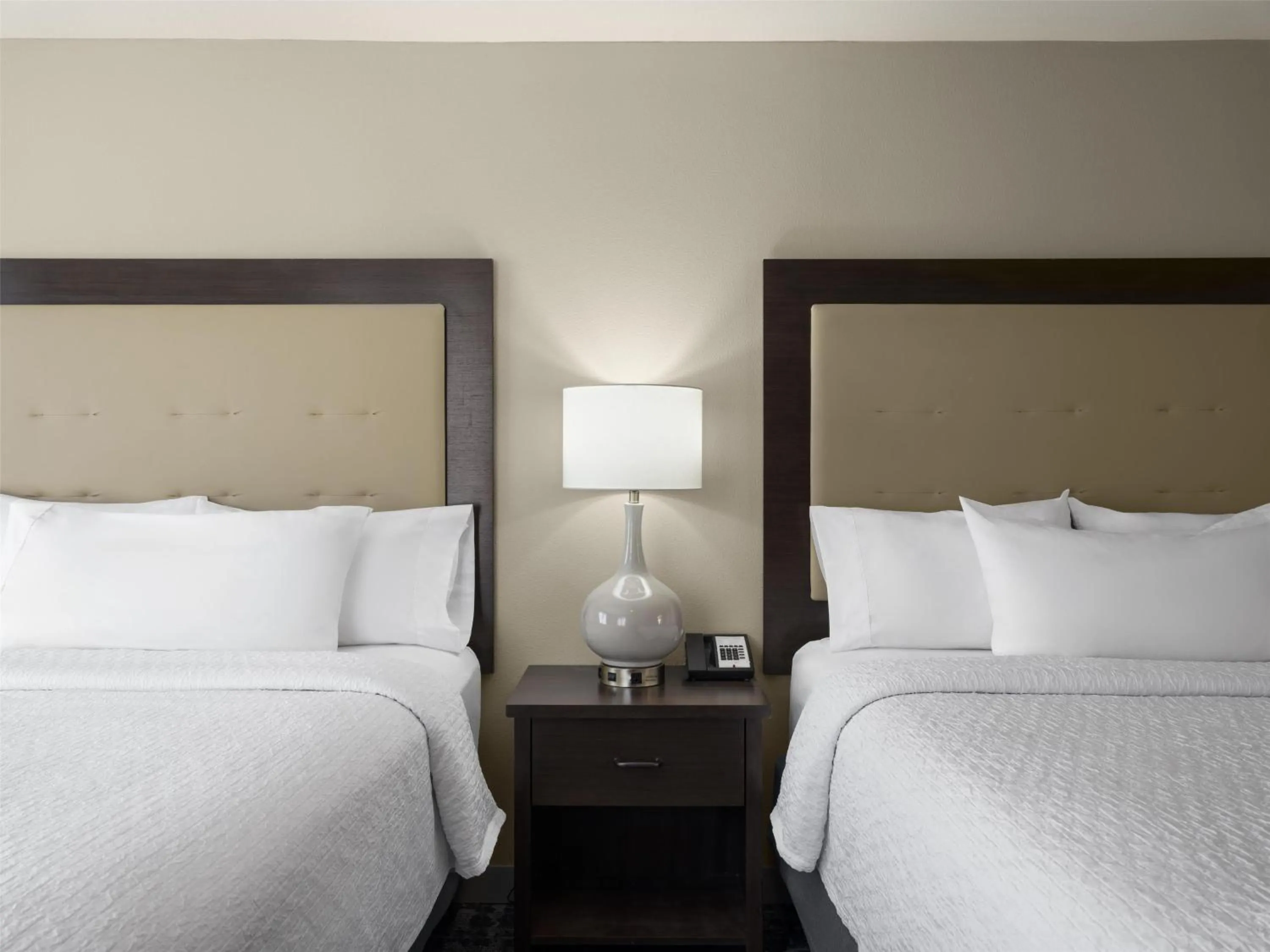 Bed in Homewood Suites by Hilton Akron/Fairlawn