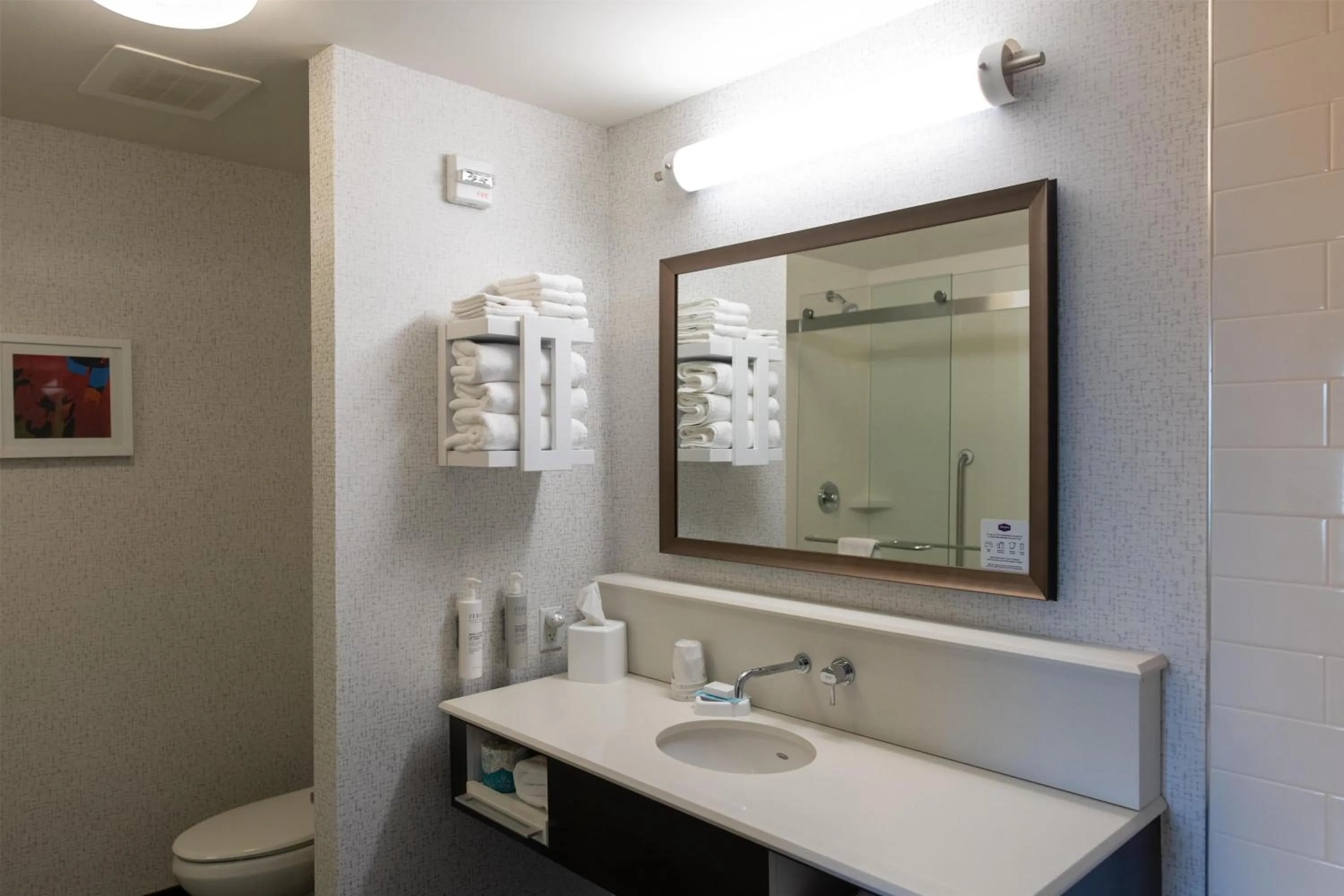 Bathroom in Hampton Inn Orange City