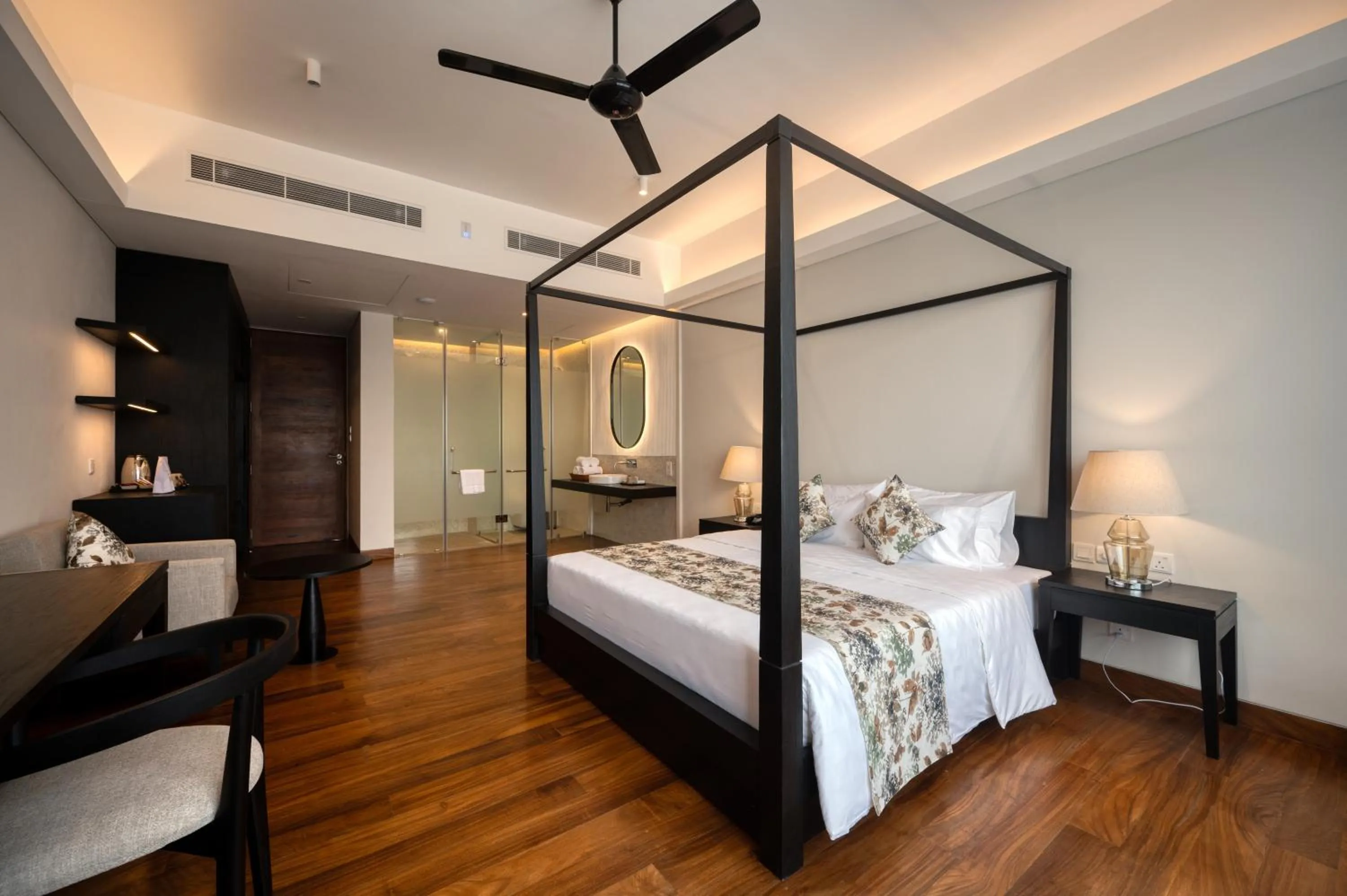 Bedroom, Bed in Taprobane House